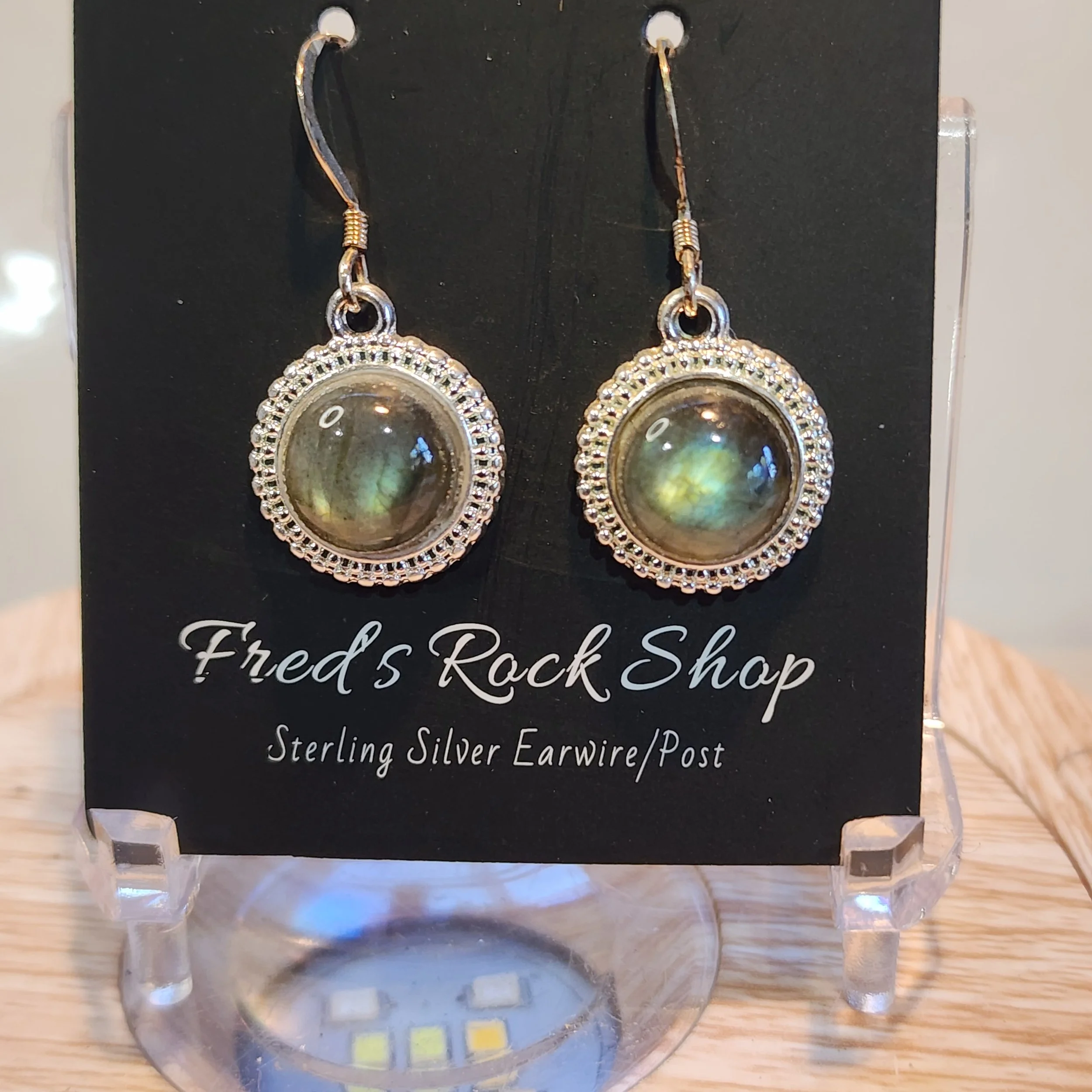 Labradorite Earrings