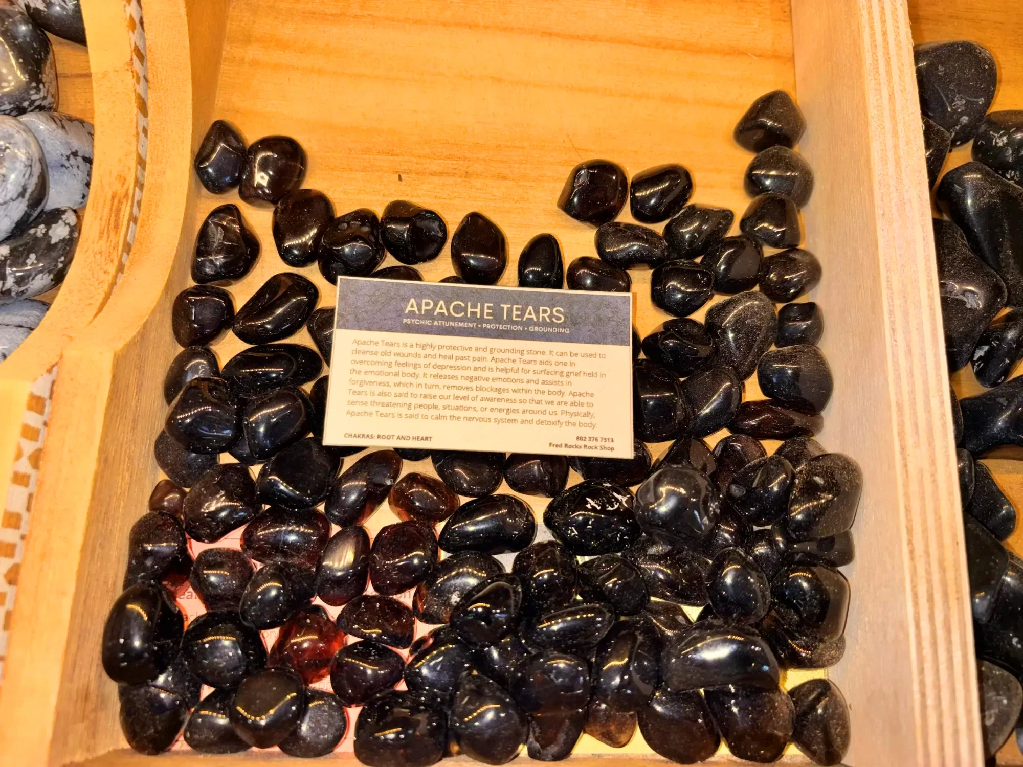 apache-tears-tumbled-stones-psychic-grounding-freds-rock-shop-putney-vt.webp