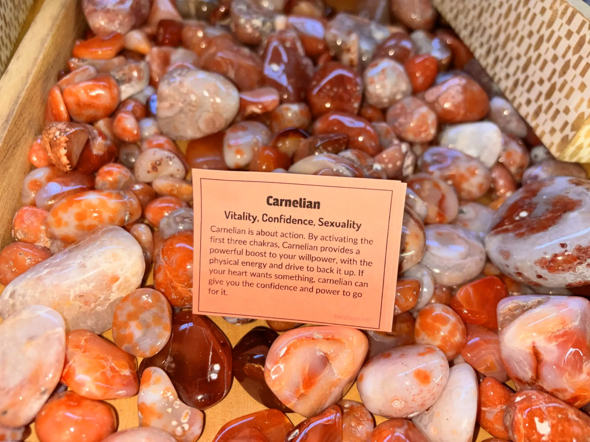 carnelian-tumbled-stones-vitality-confidence-close-up-freds-rock-shop-putney-vt.webp