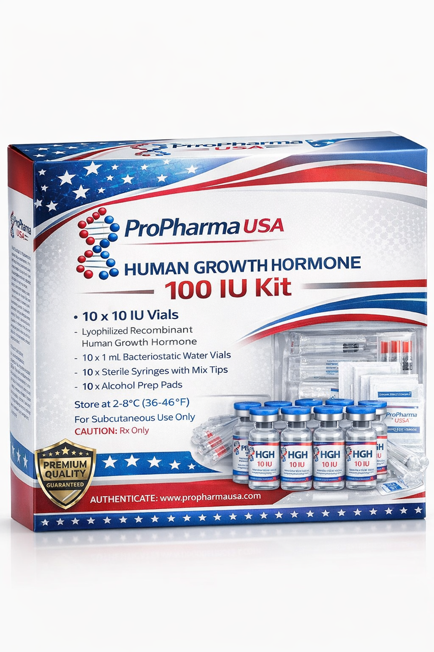 100IU HGH KIT (SOMATROPIN)