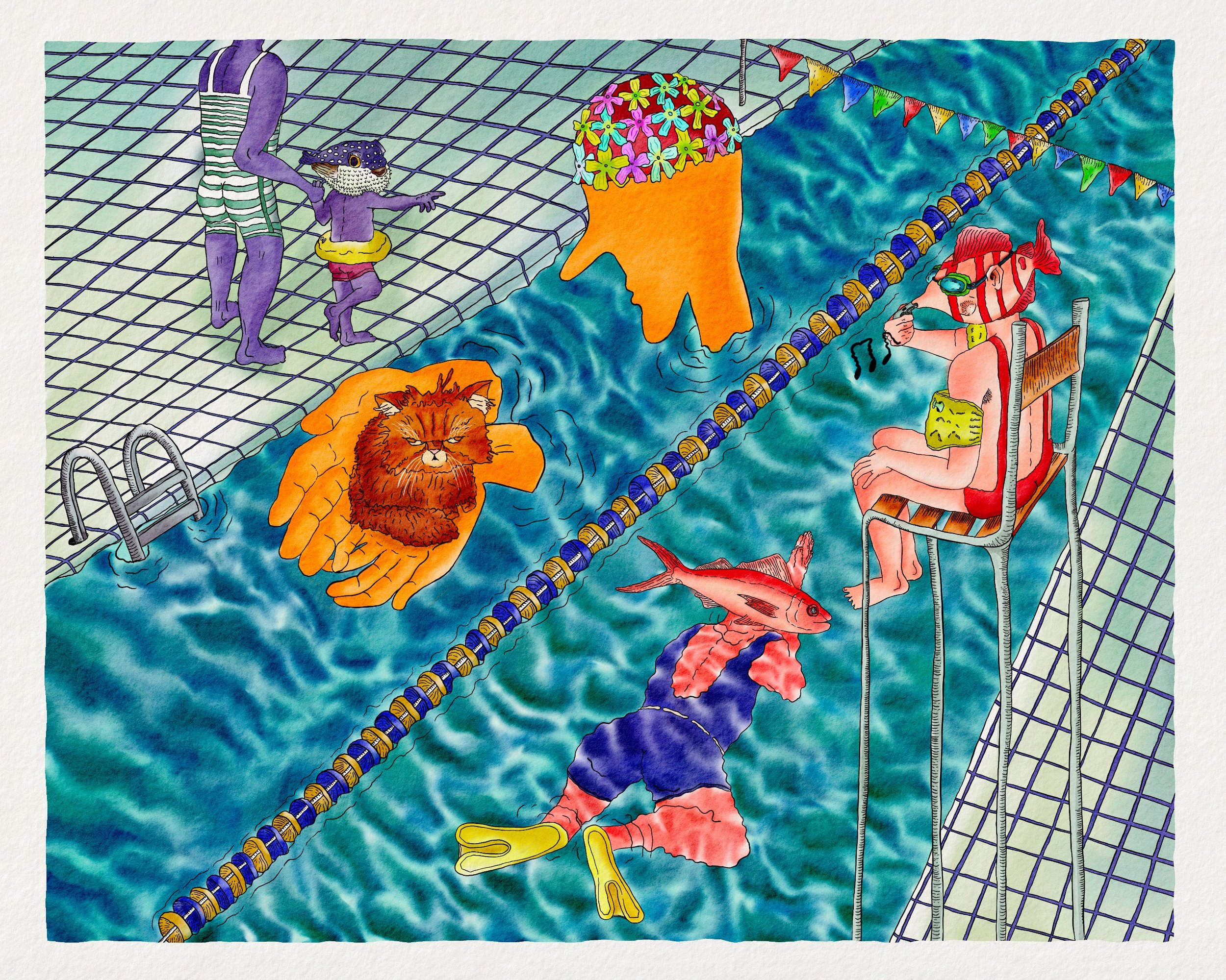 La piscine