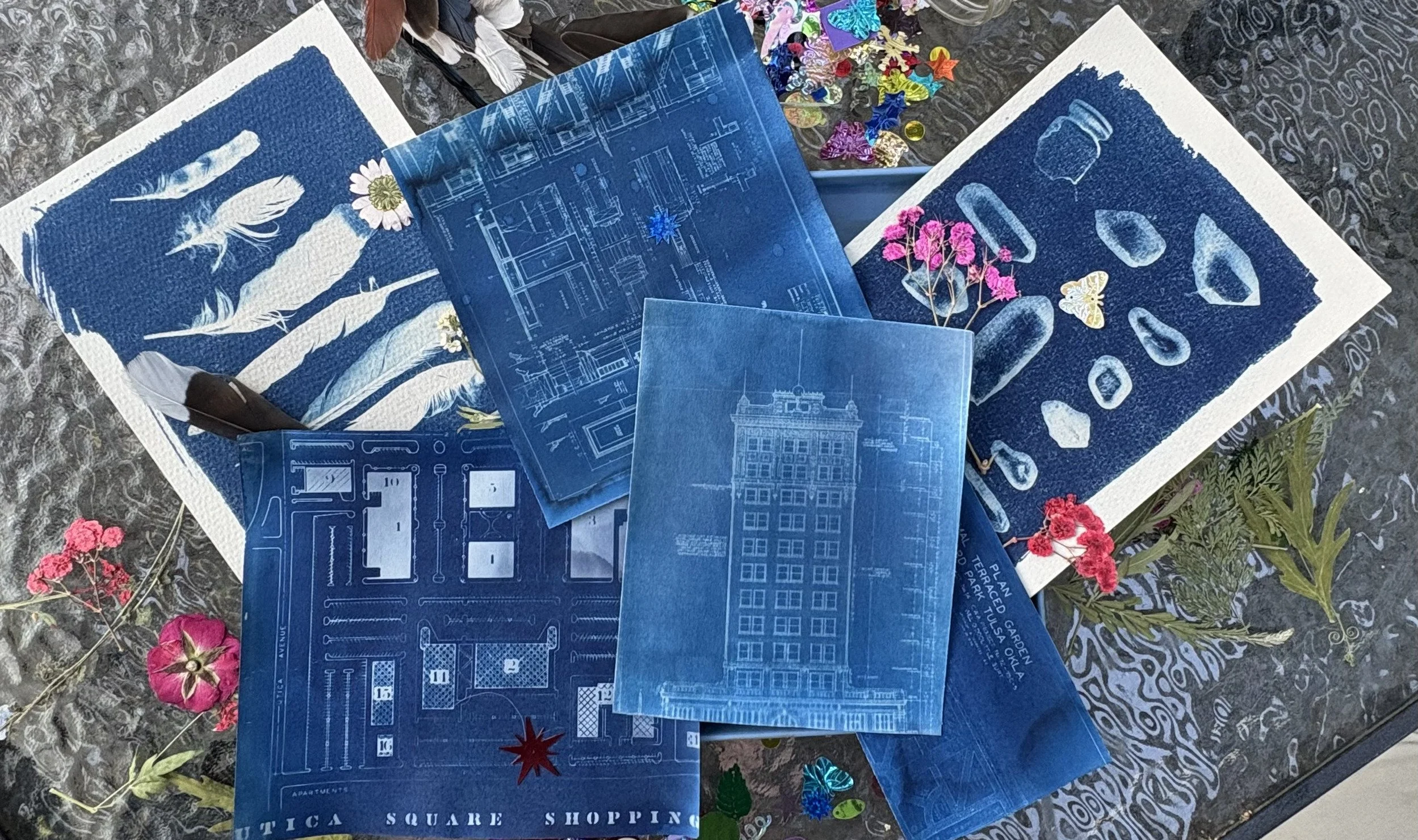 TFA DRAFTS &amp; DESIGN | Cyanotype Workshop