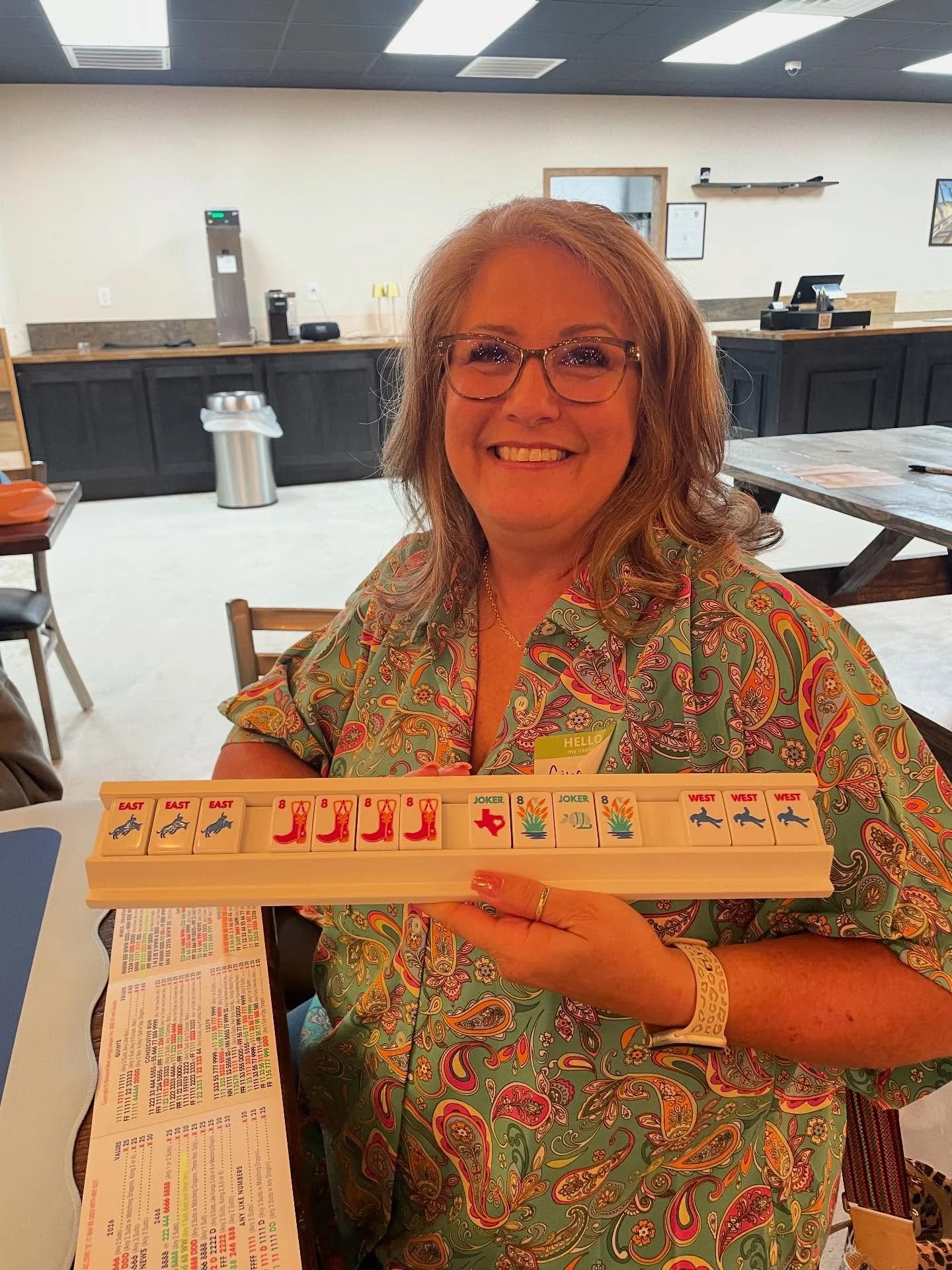That first mahjong feels SO GOOD! #mahjong #community #women #connection