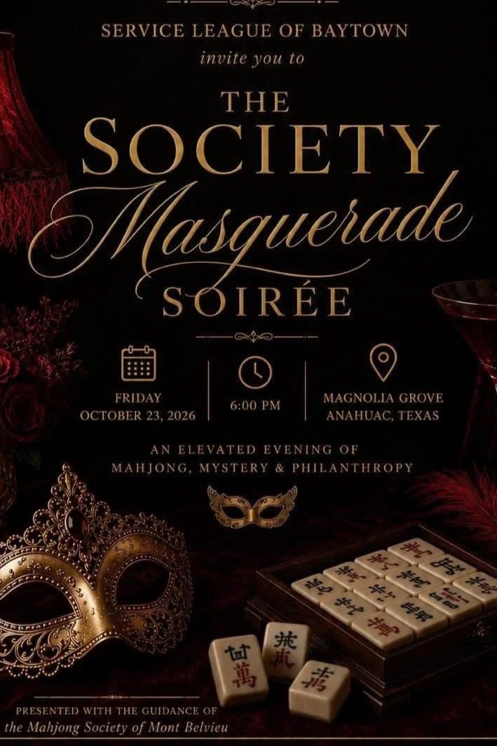 Service League of Baytown - The Society Masquerade Soirée