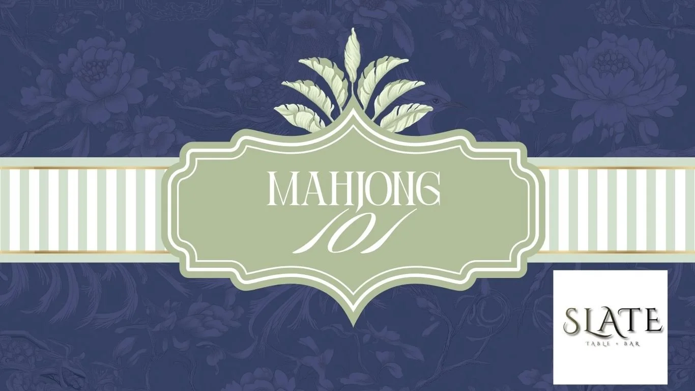Mahjong 101 at Slate Table | September 17