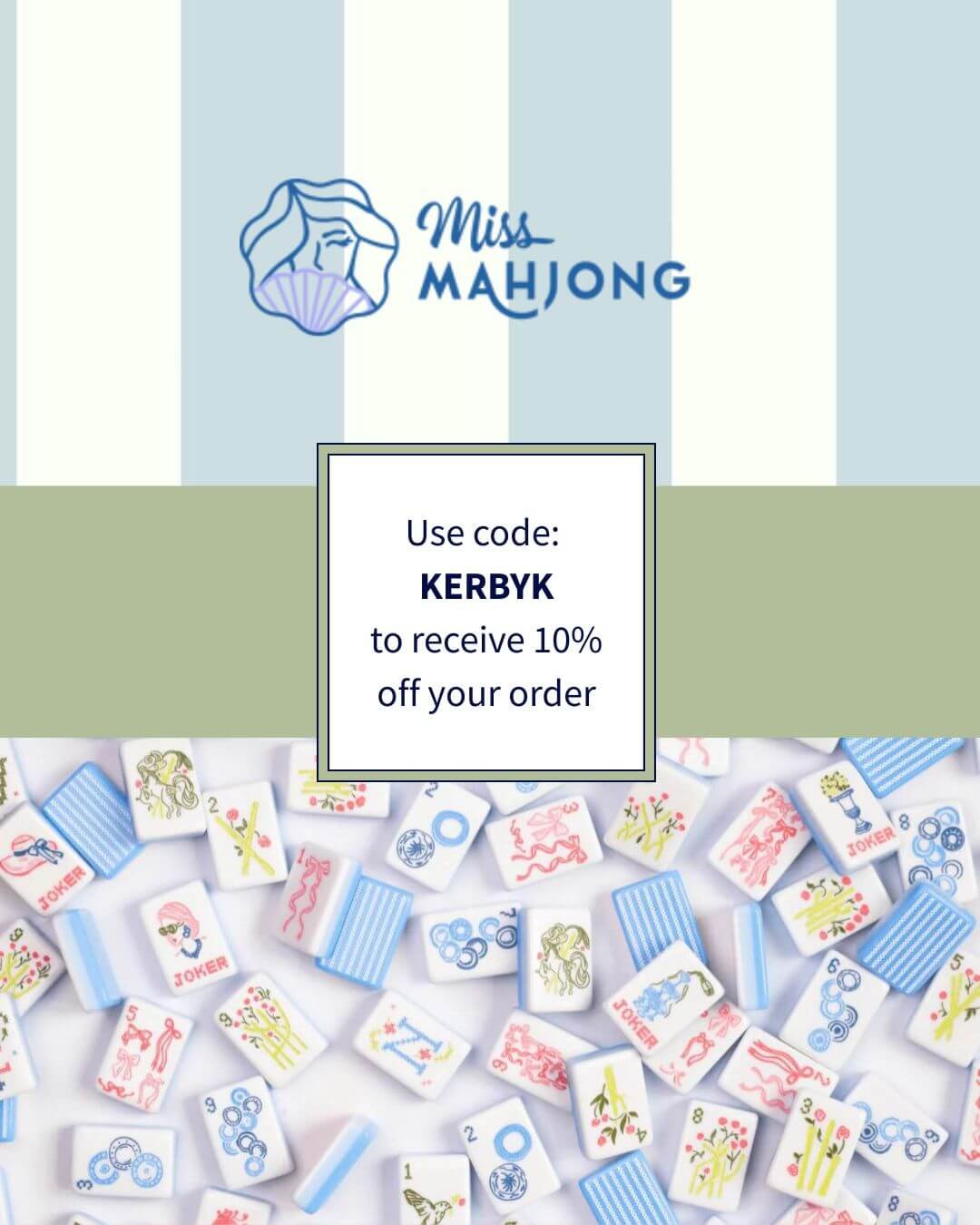 Miss Mahjong Travel Set