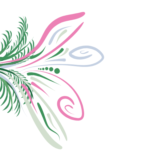 abstract lines and leafs