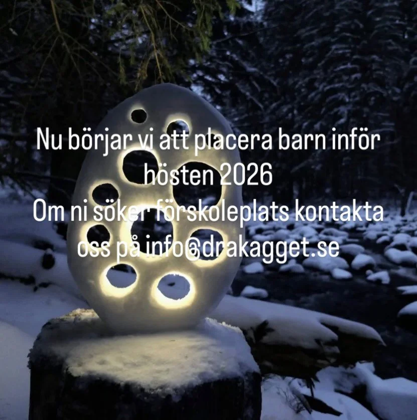 P&aring; f&ouml;rskolan Drak&auml;gget i Ankarsvik har vi plats f&ouml;r fler fantastiska barn. Vi erbjuder en naturn&auml;ra f&ouml;rskolemilj&ouml; som inbjuder till skapande,experimenterande,,lek och l&auml;rande.Och all den goda maten lagas fr&ar