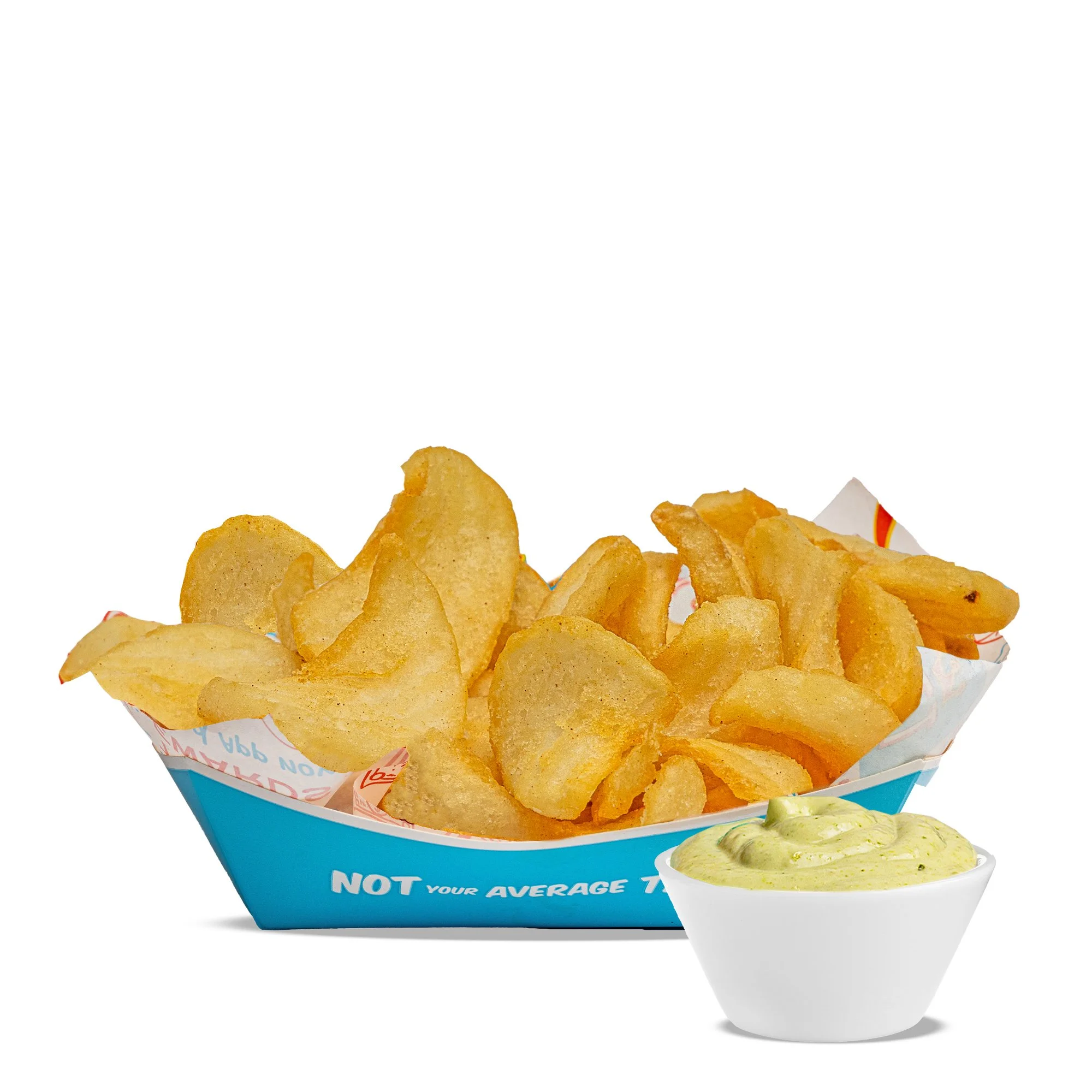 SIDE OF FRIES - Golden, ridge-cut fries with serious crunch — served with our creamy jalapeño aioli
