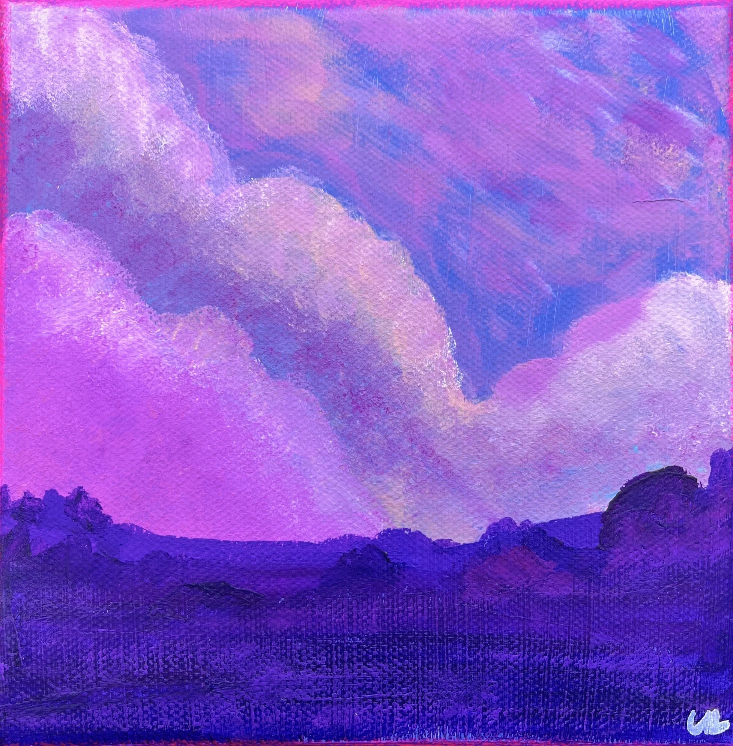 "Belgian Countryside" - 6x6 - $35
