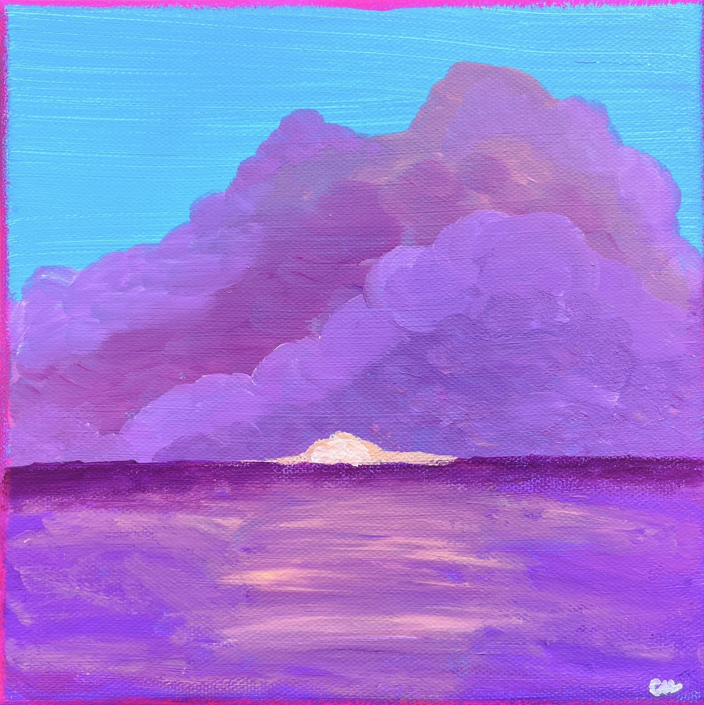 "Beaufort Sunset" - 8x8 - $45