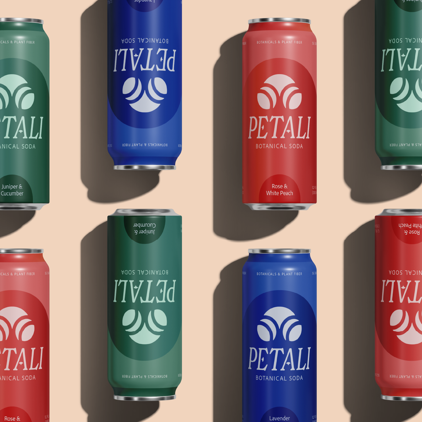 Upscale Soda Brand Identity & Packaging
