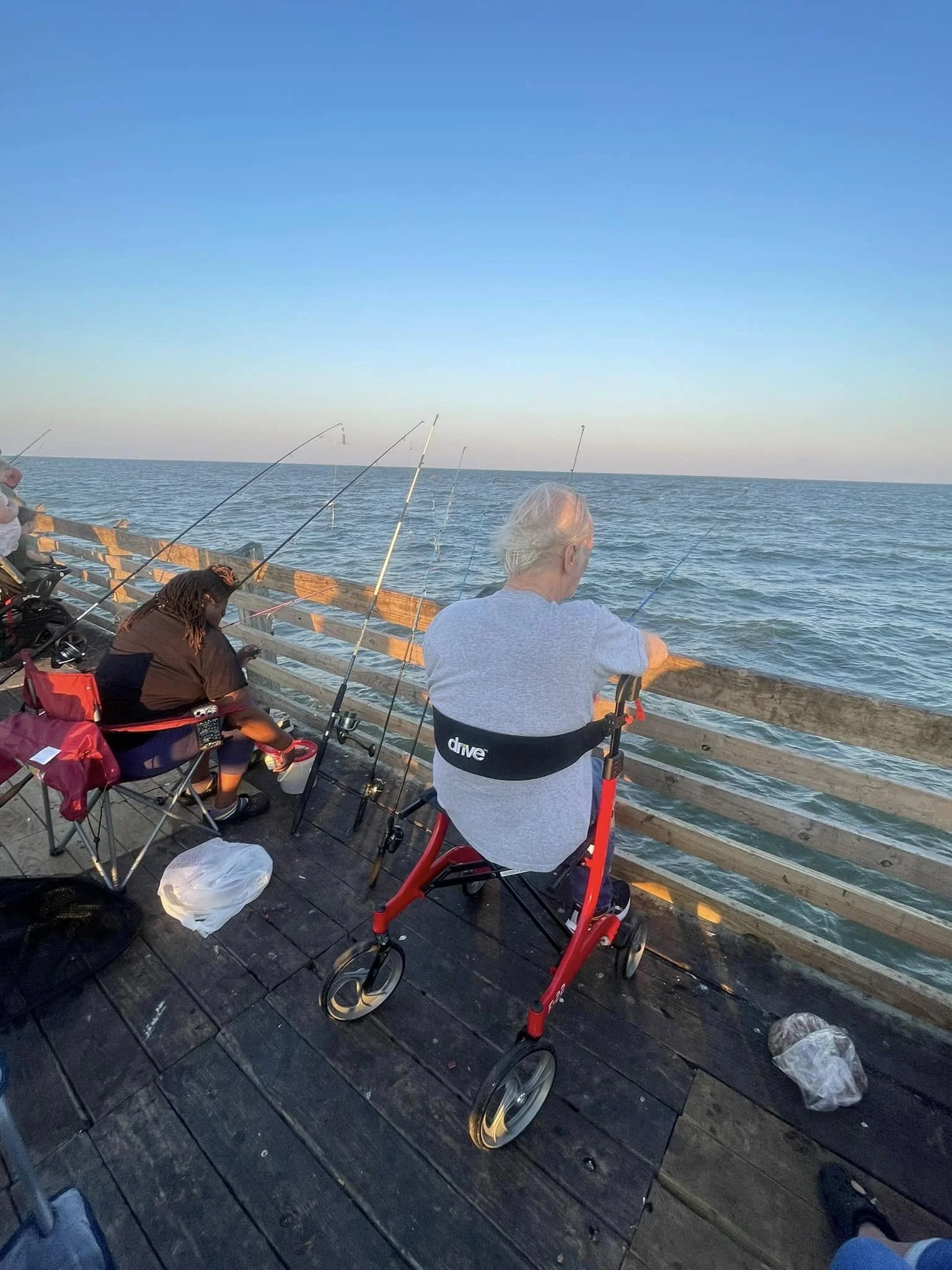 Man fishing