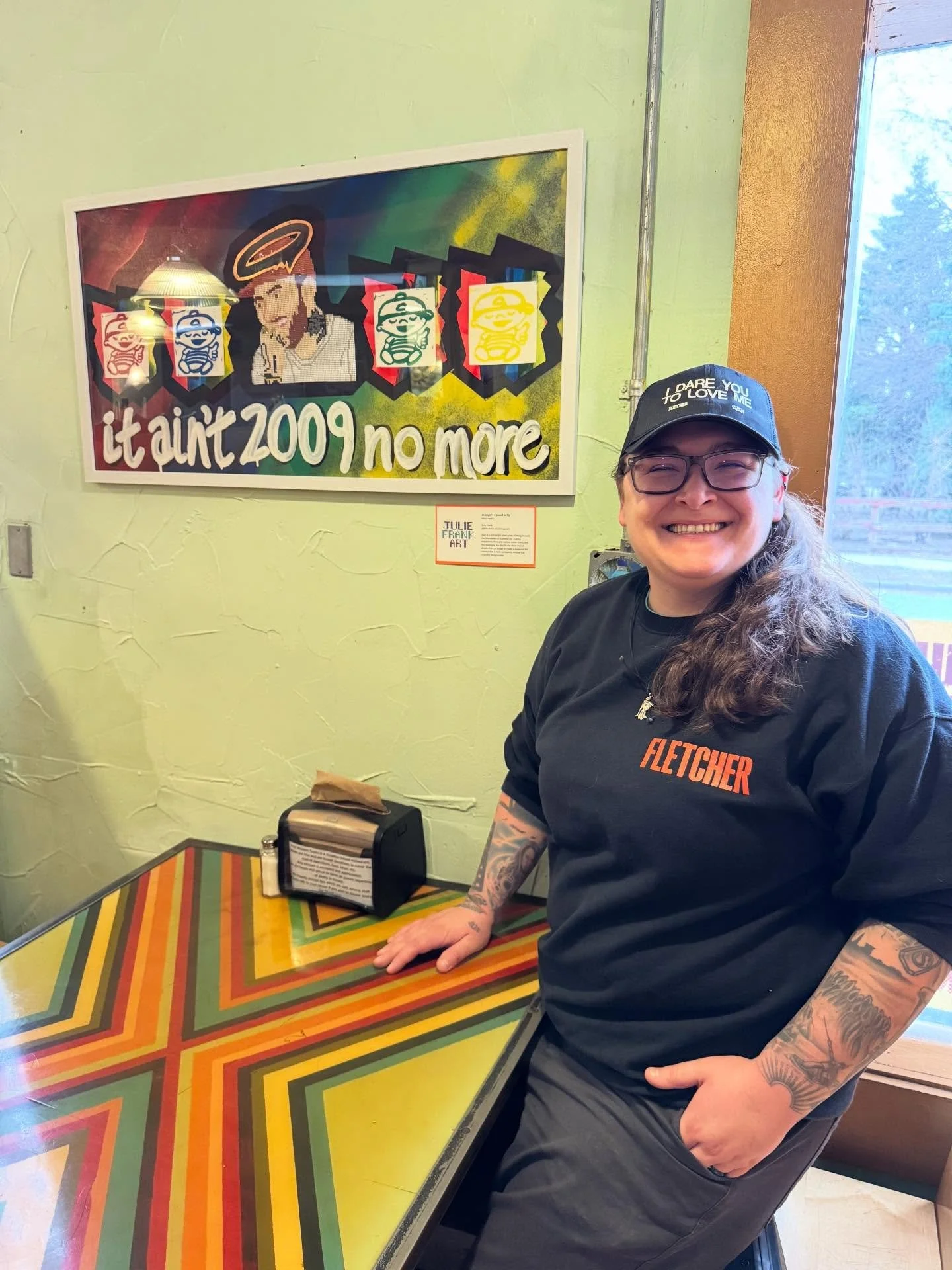 ▫️▪️▫️▪️▫️▪️Our APRIL ARTIST ▪️▫️▪️▫️▪️▫️ Come on in and check out the our current art show by Julie Frank. Very detailed, very pixelated, intricately made works from plastic dots, must be viewed in person. On display through May 5th! 
@julie.frank.a