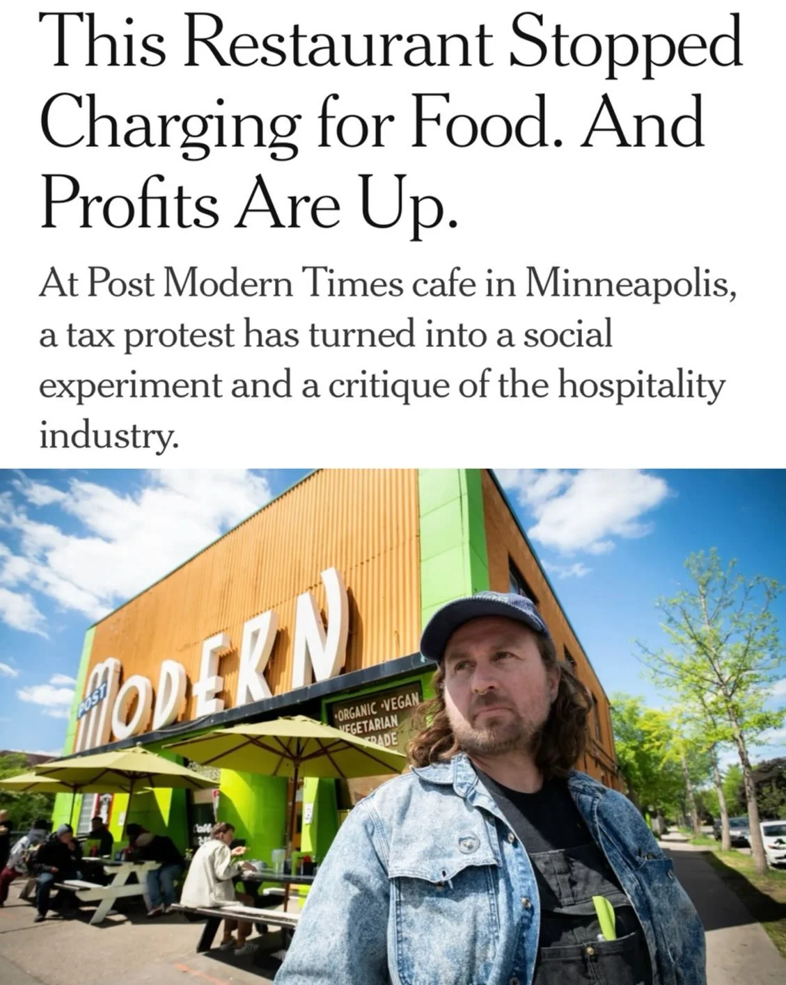 A huge thank you to The New York Times for taking the time to share our story.

We&rsquo;re grateful for the opportunity to talk about the work, the challenges, and the people who continue to make it possible. Check out the article to learn more, and