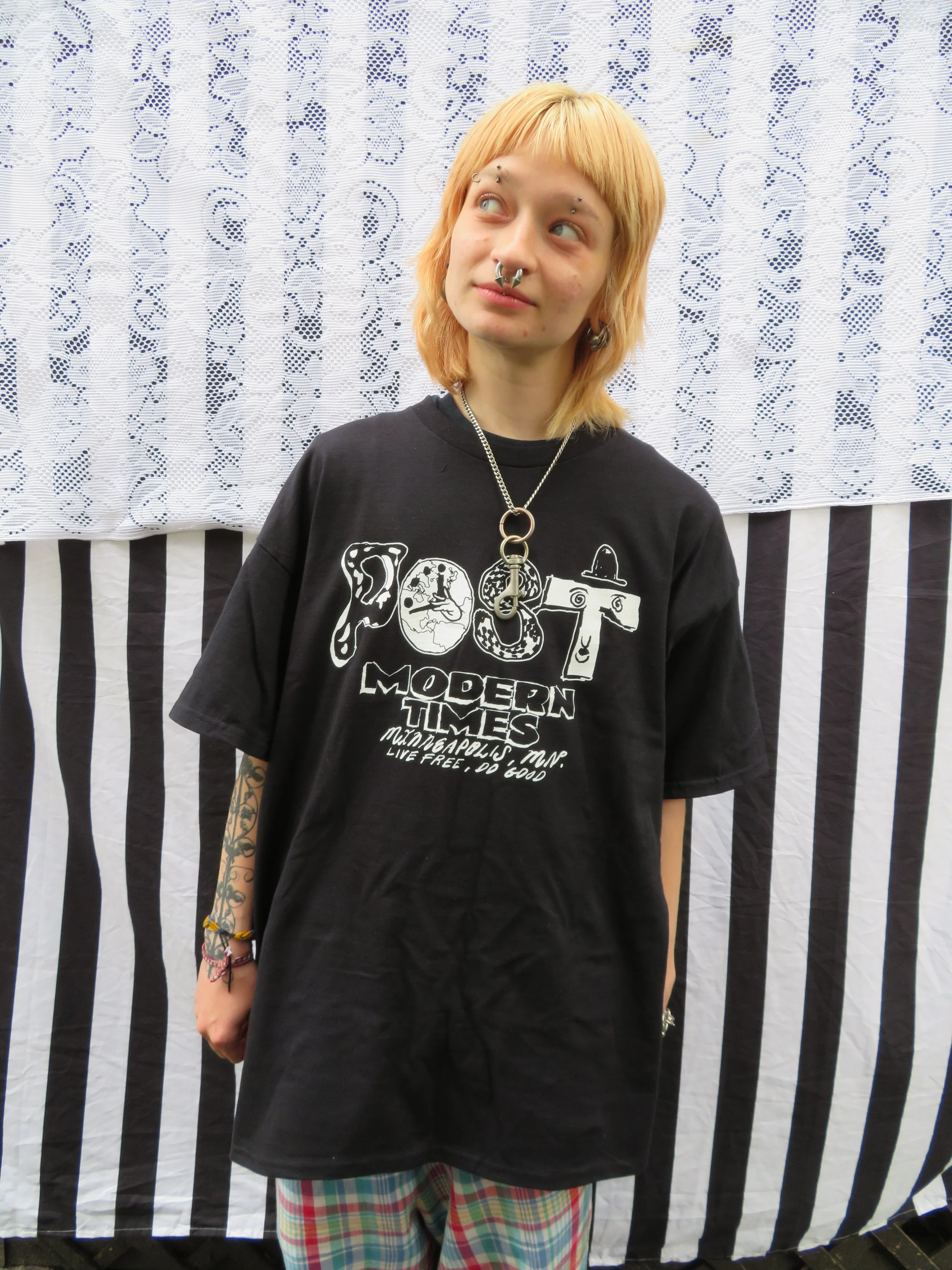 Black PMT Logo Shirt