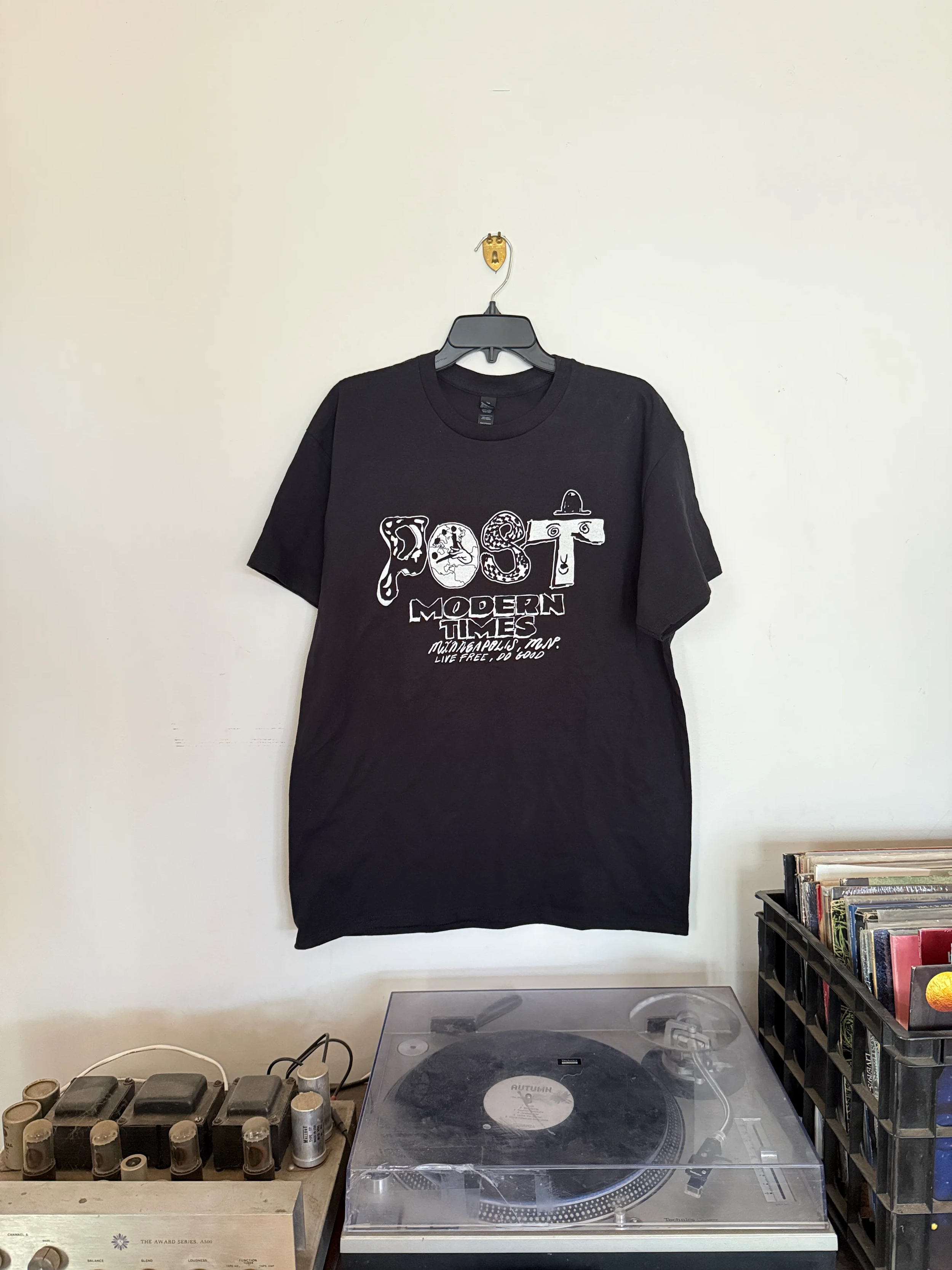 Black PMT Logo Shirt