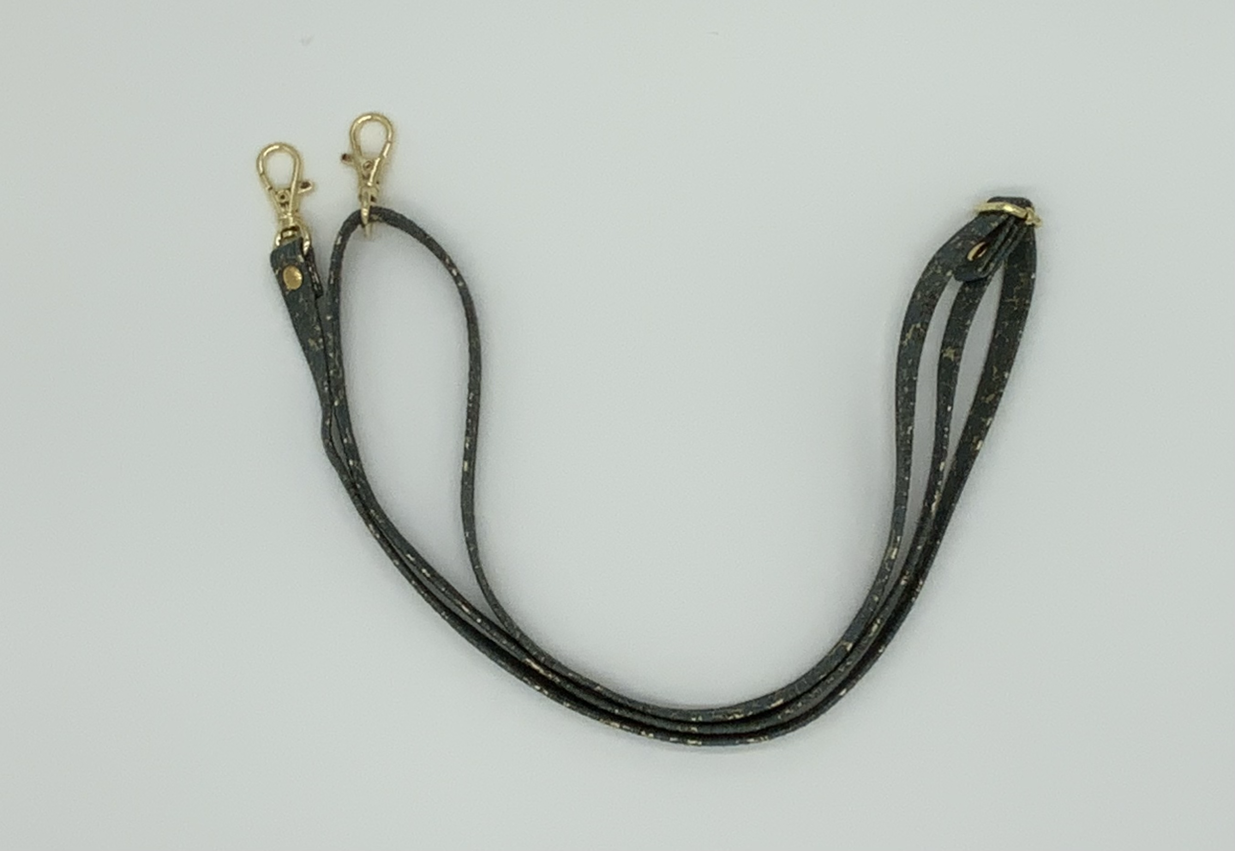 Eco-Chic Cork Strap with Gold Accents