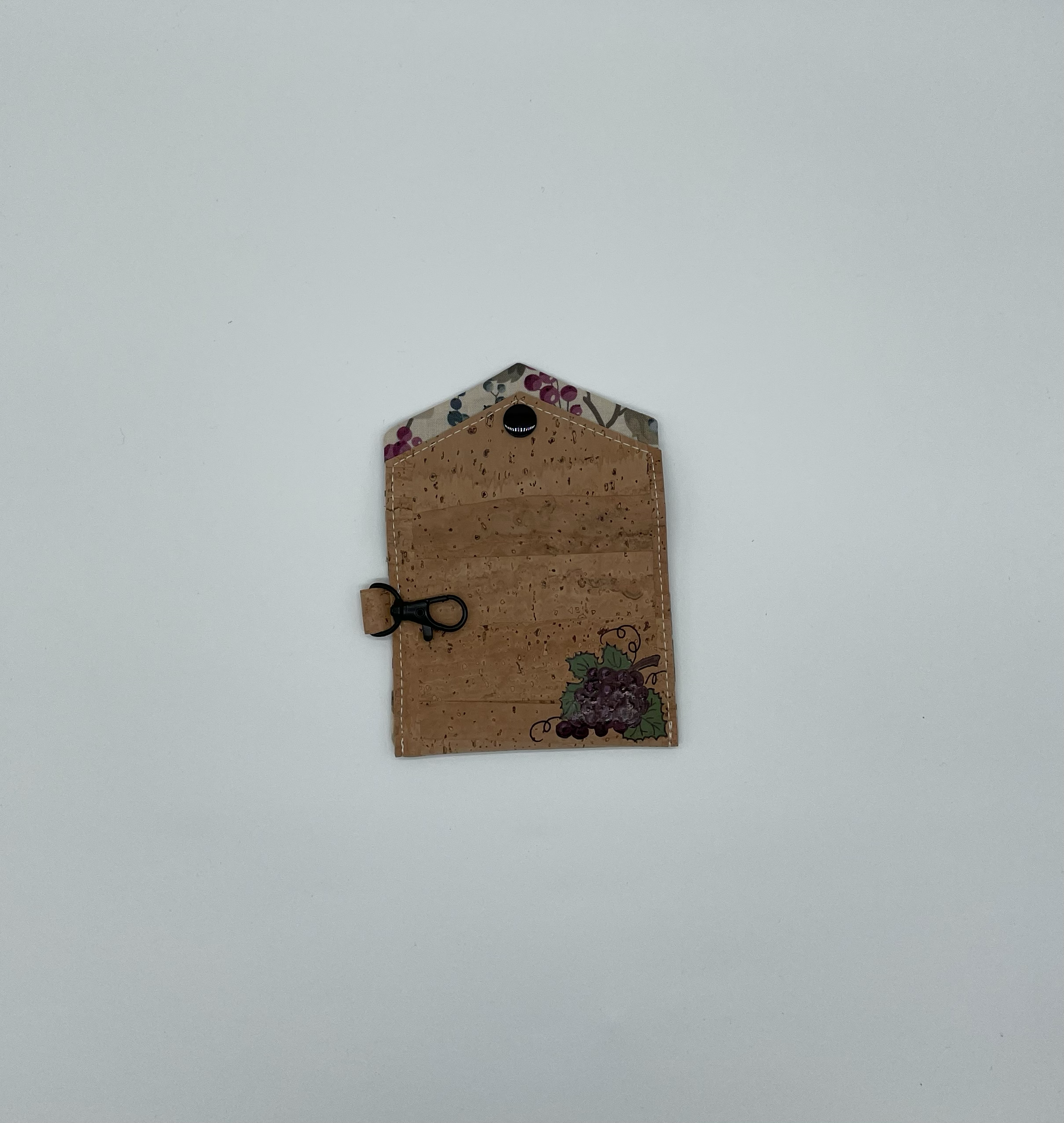 Eco-Friendly Hand Painted Card Wallet with RFID Protection