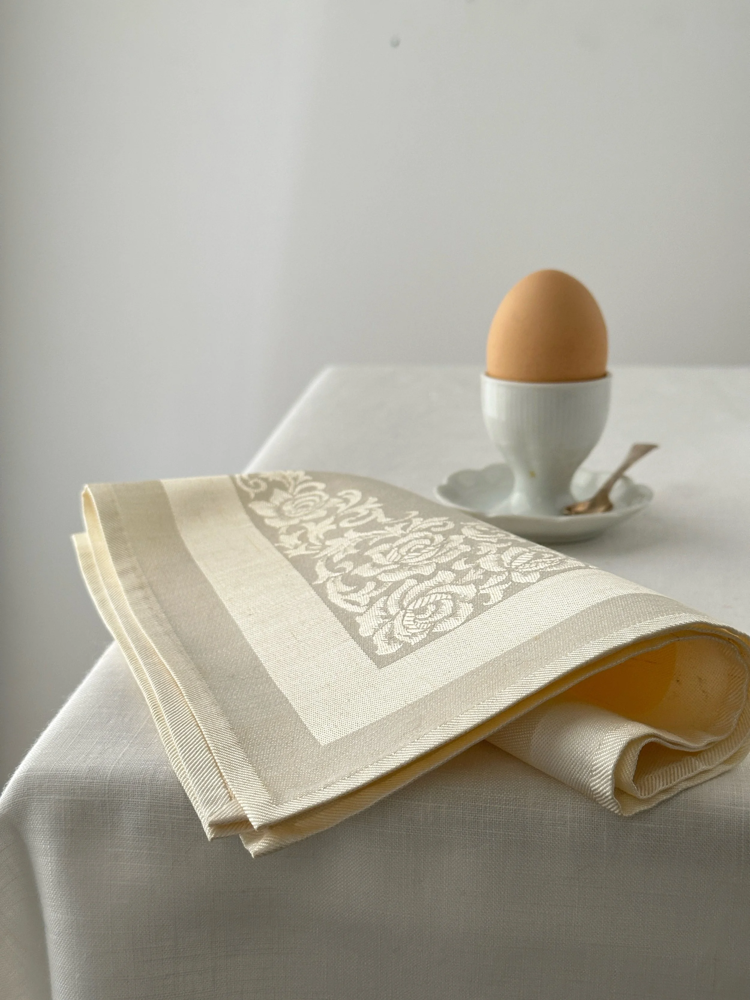Damask napkins