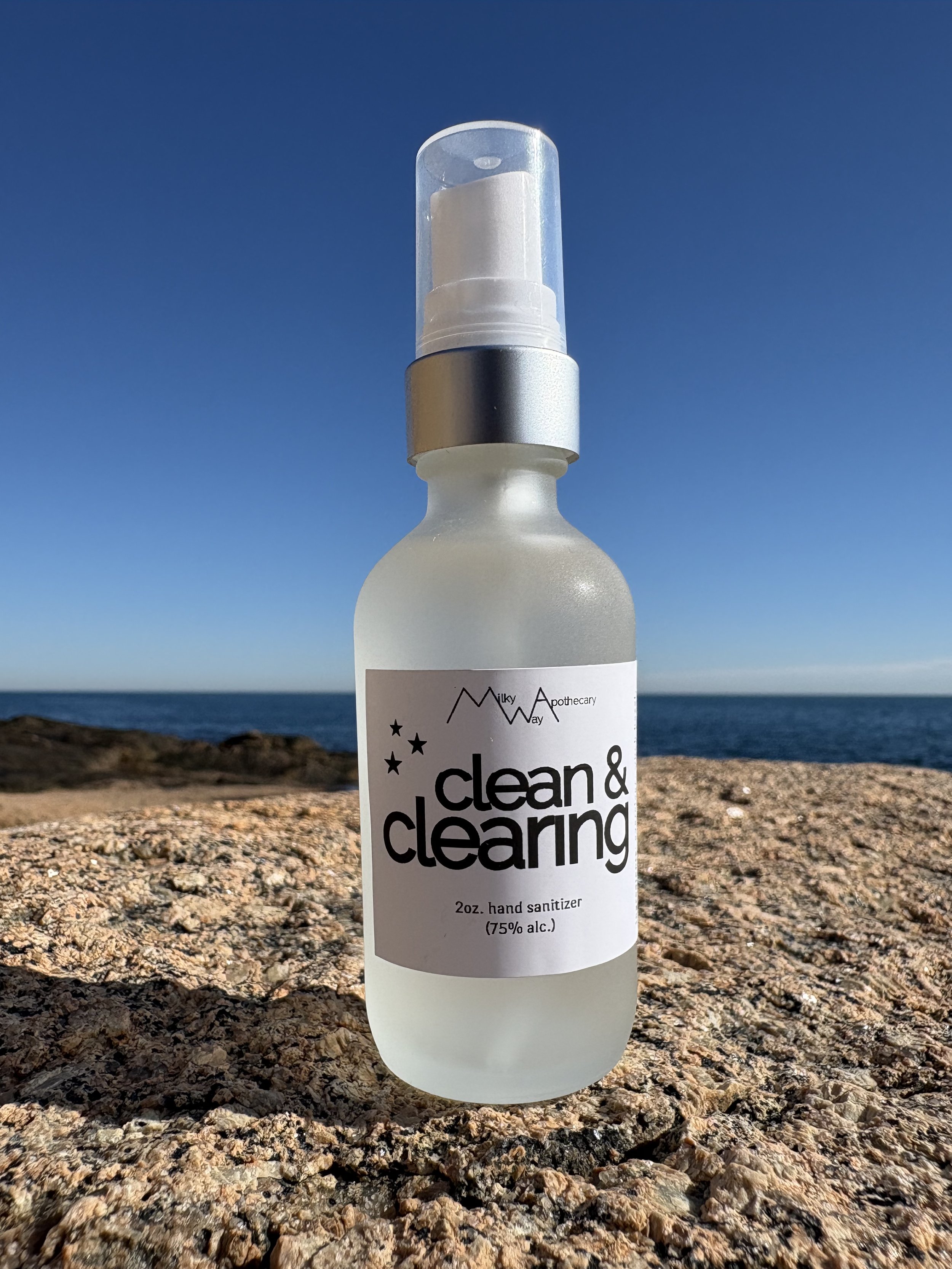 Clean & clearing hand sani 2oz