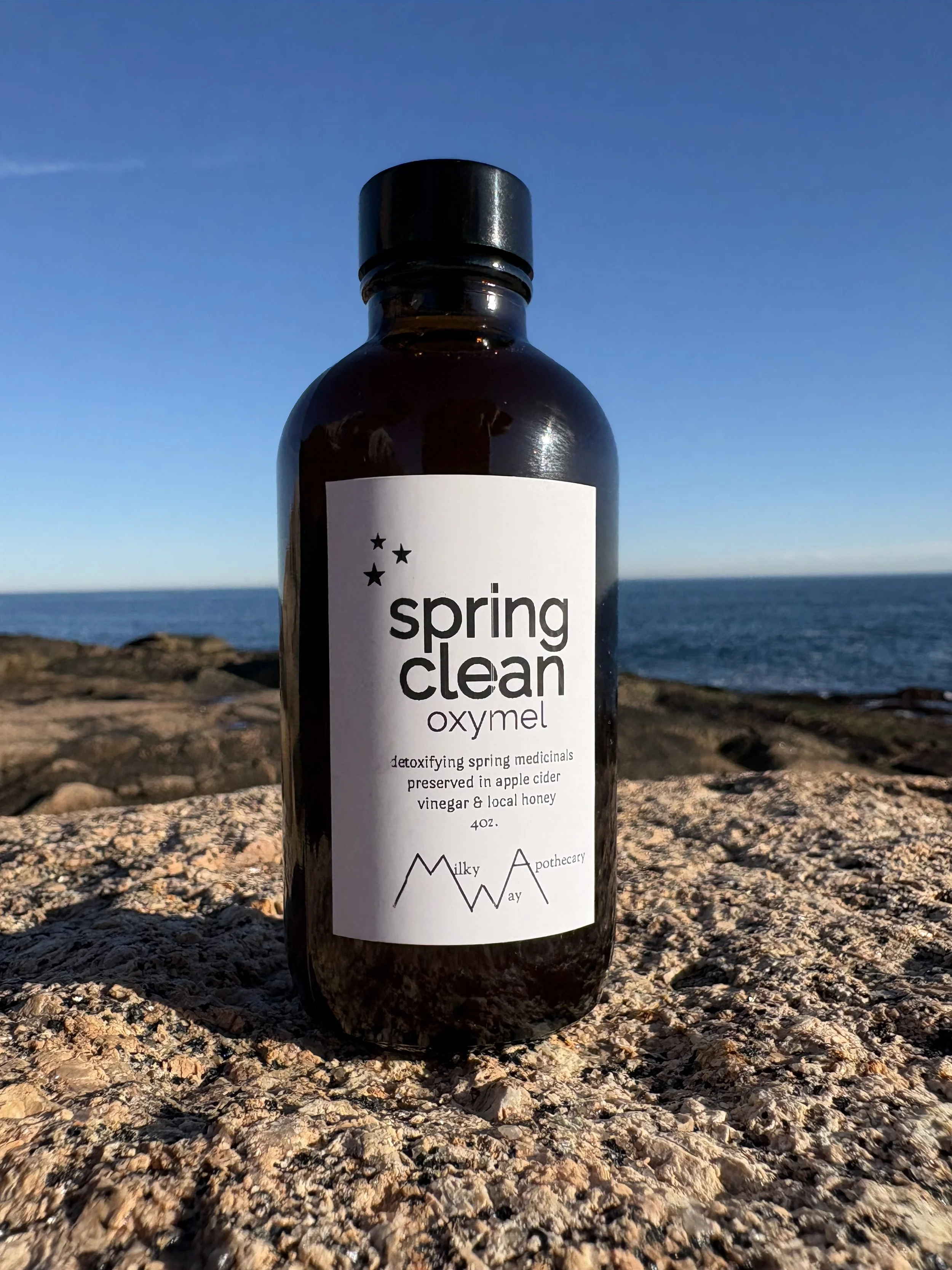 Spring Clean oxymel 4oz