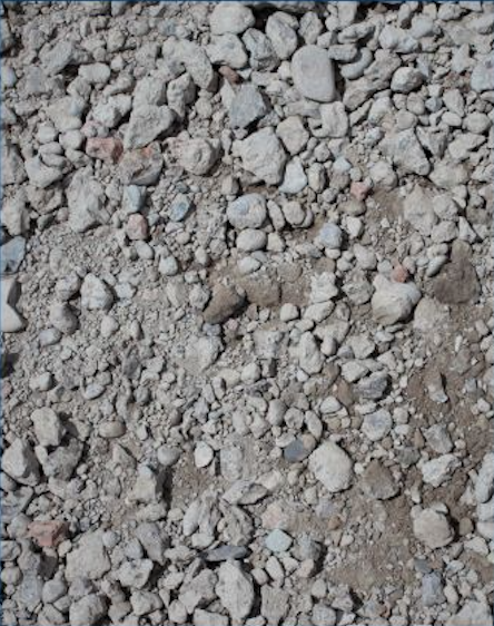 Close-up of dirt and small rocks or gravel.