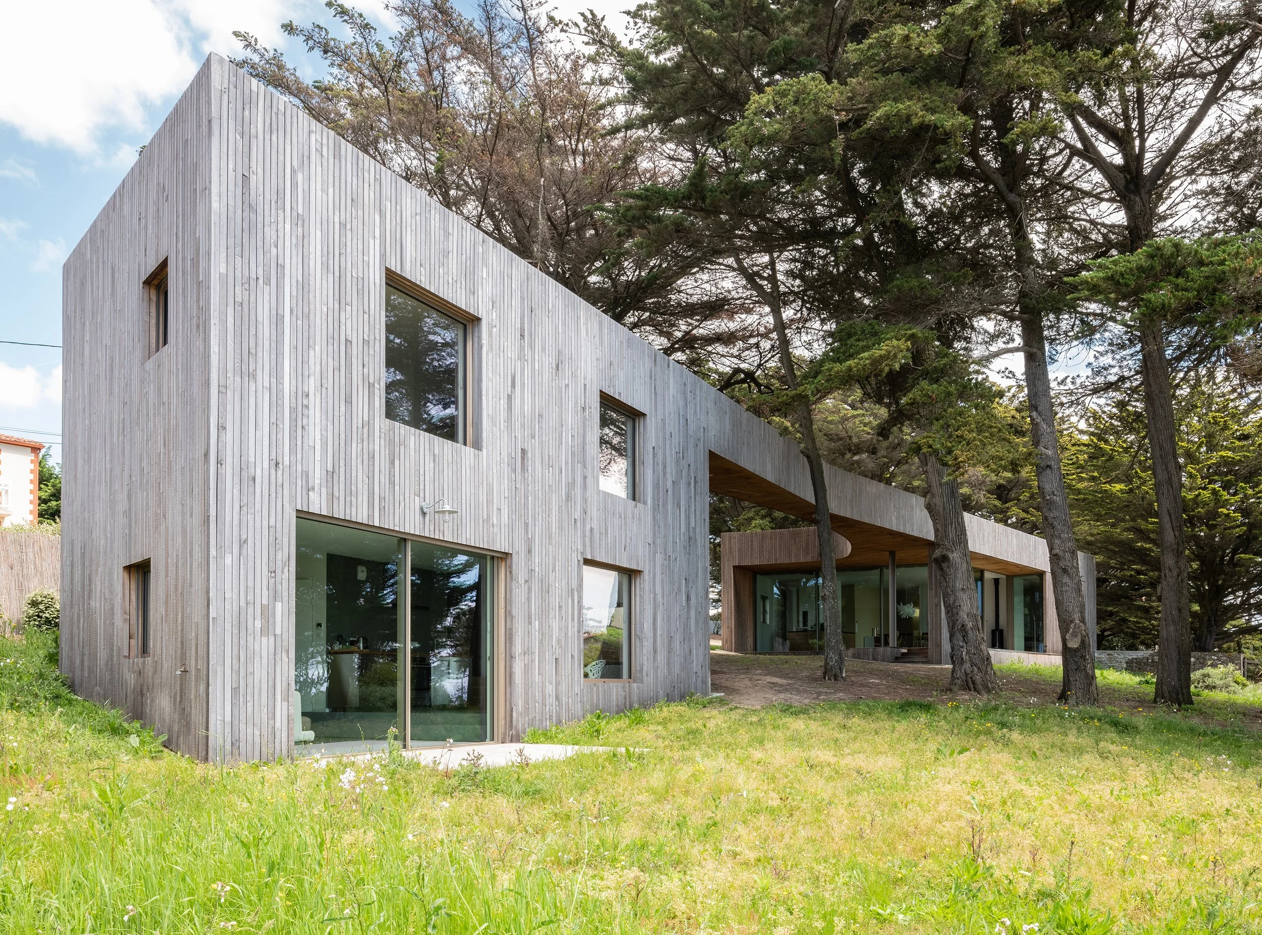 Vakantiewoning aan zee - ontwerp: architectenbureau CHANGE.NL