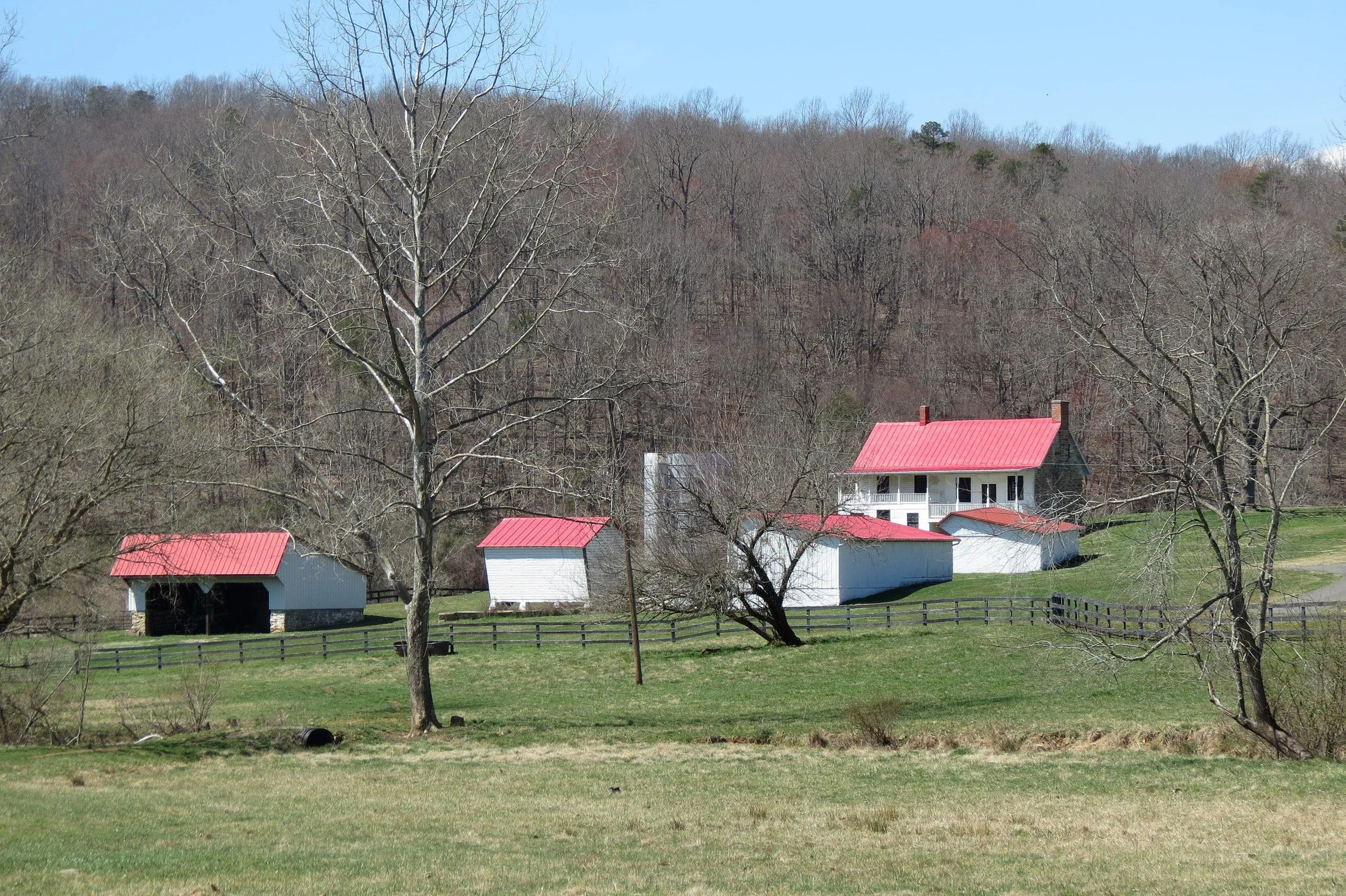 Photo of the Carter Farms.