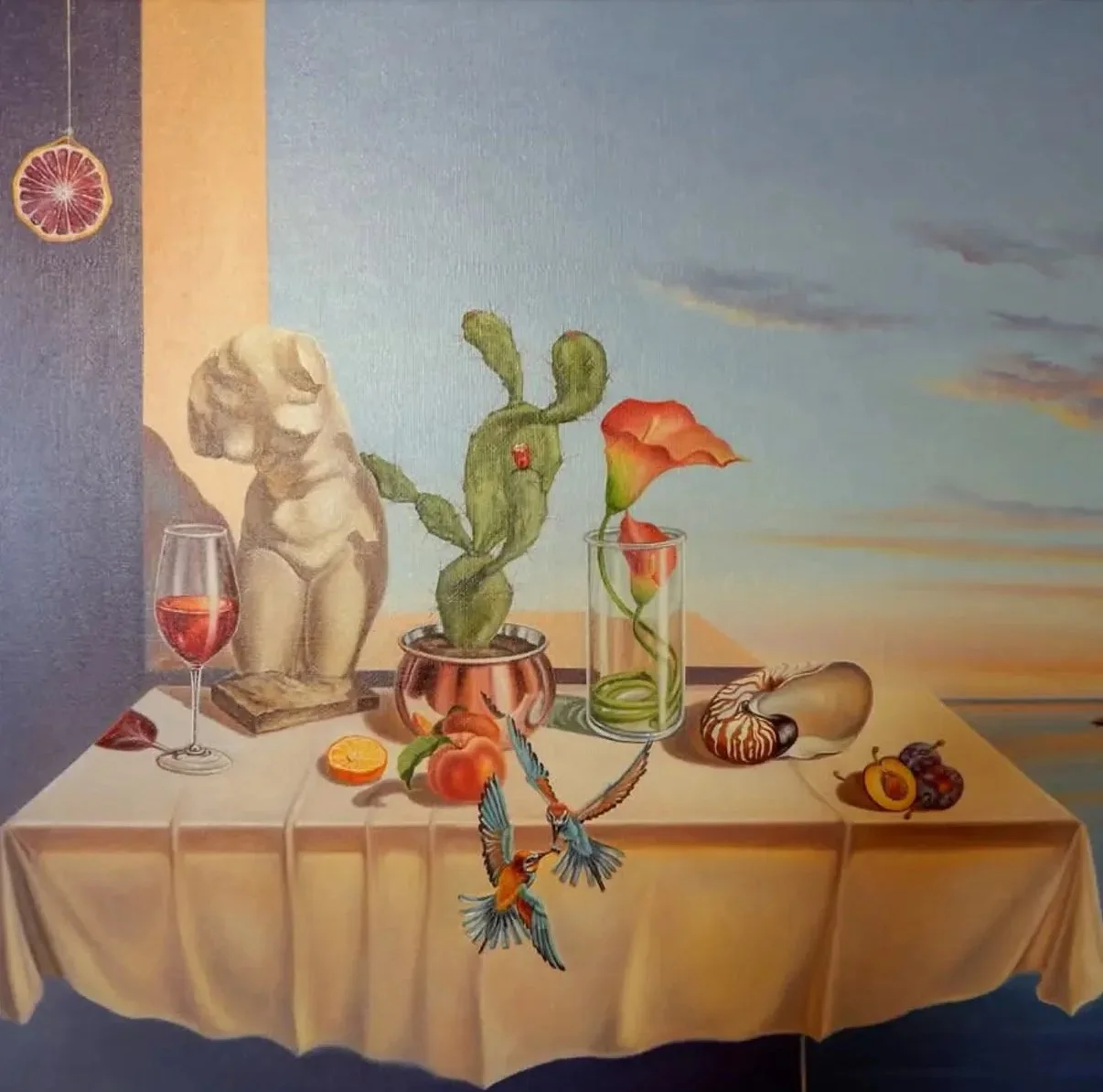 Still life today,  Gyuri Lohmuller