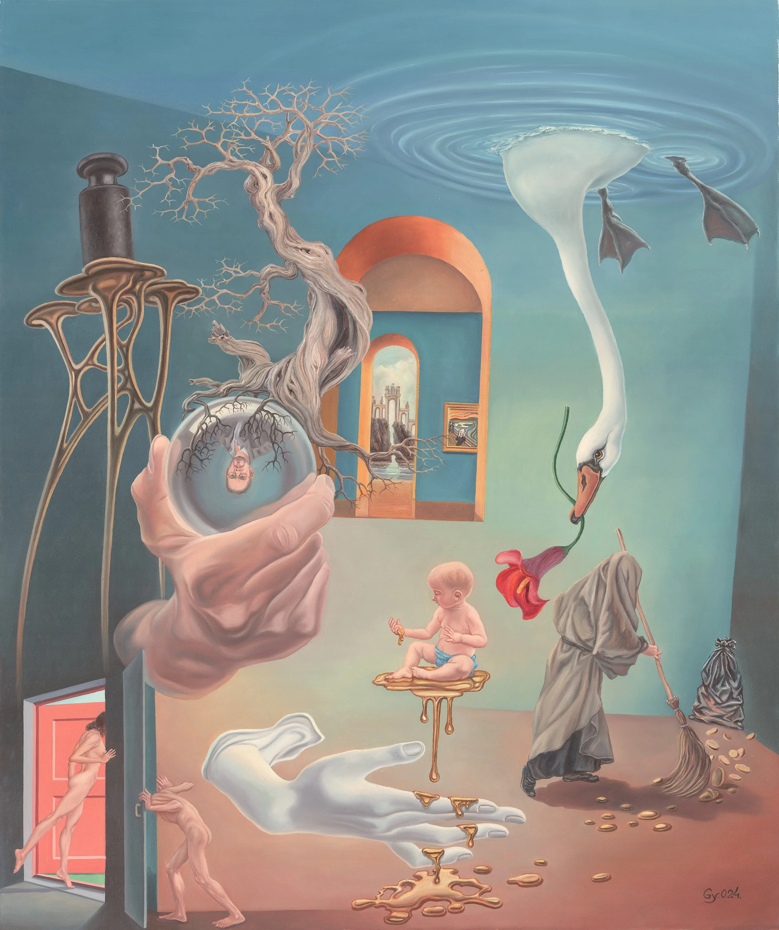 Take the better choice, Gyuri Lohmuller, 35 x 43 in