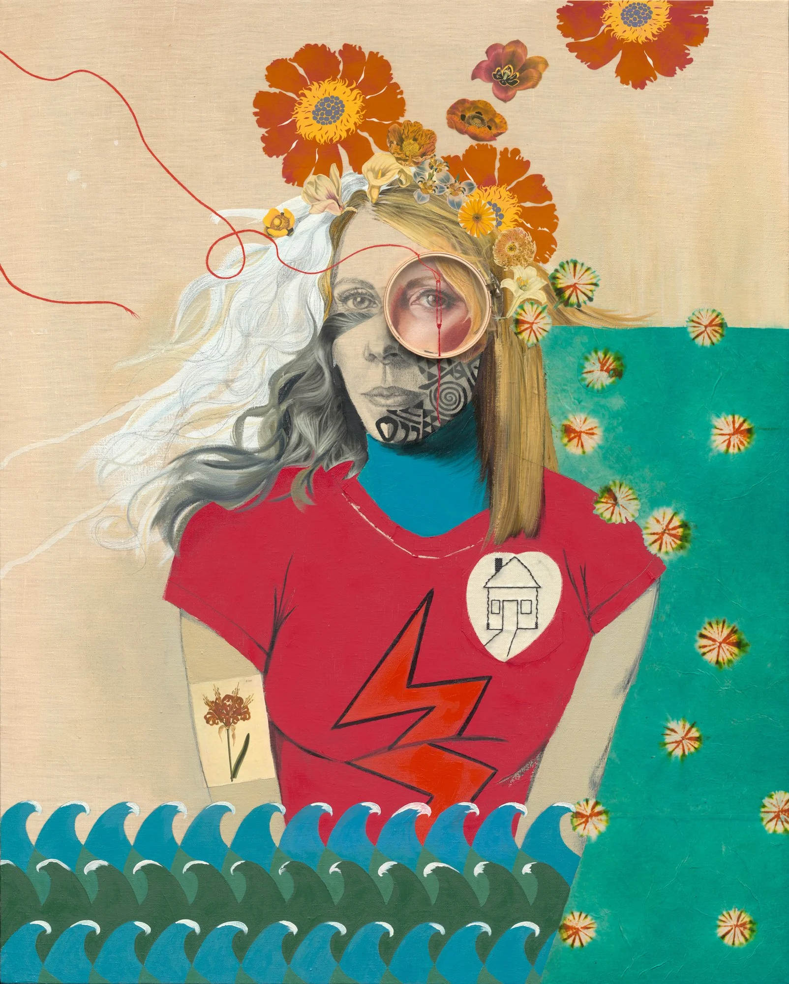 Self Portrait with Thunderbolt