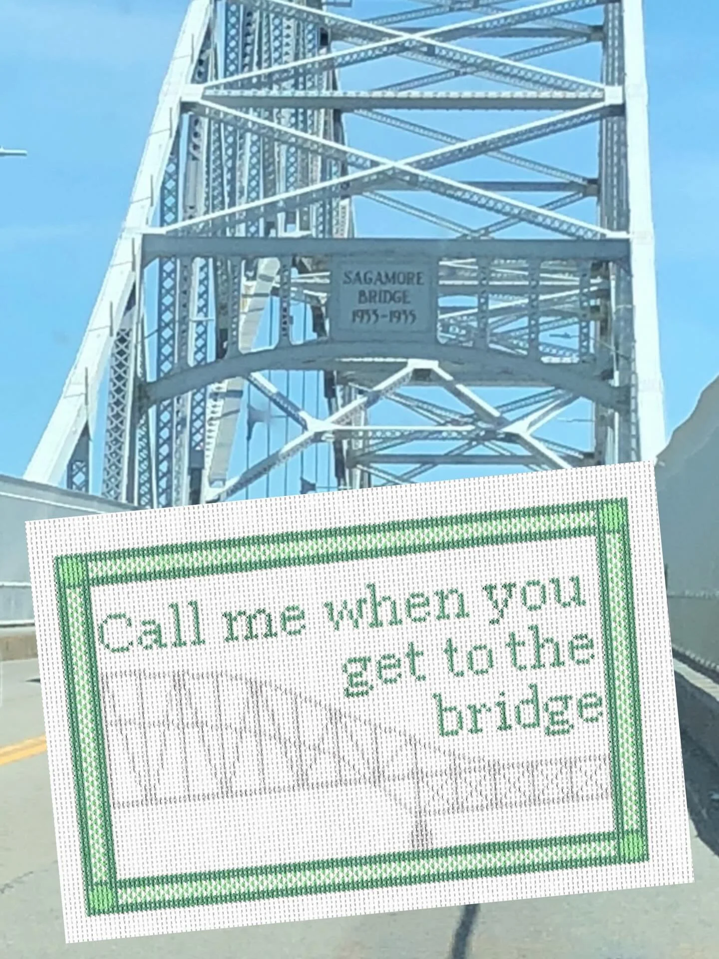 And shout &ldquo;On Cape!&rdquo;

(PSA: don&rsquo;t text/call and drive!)