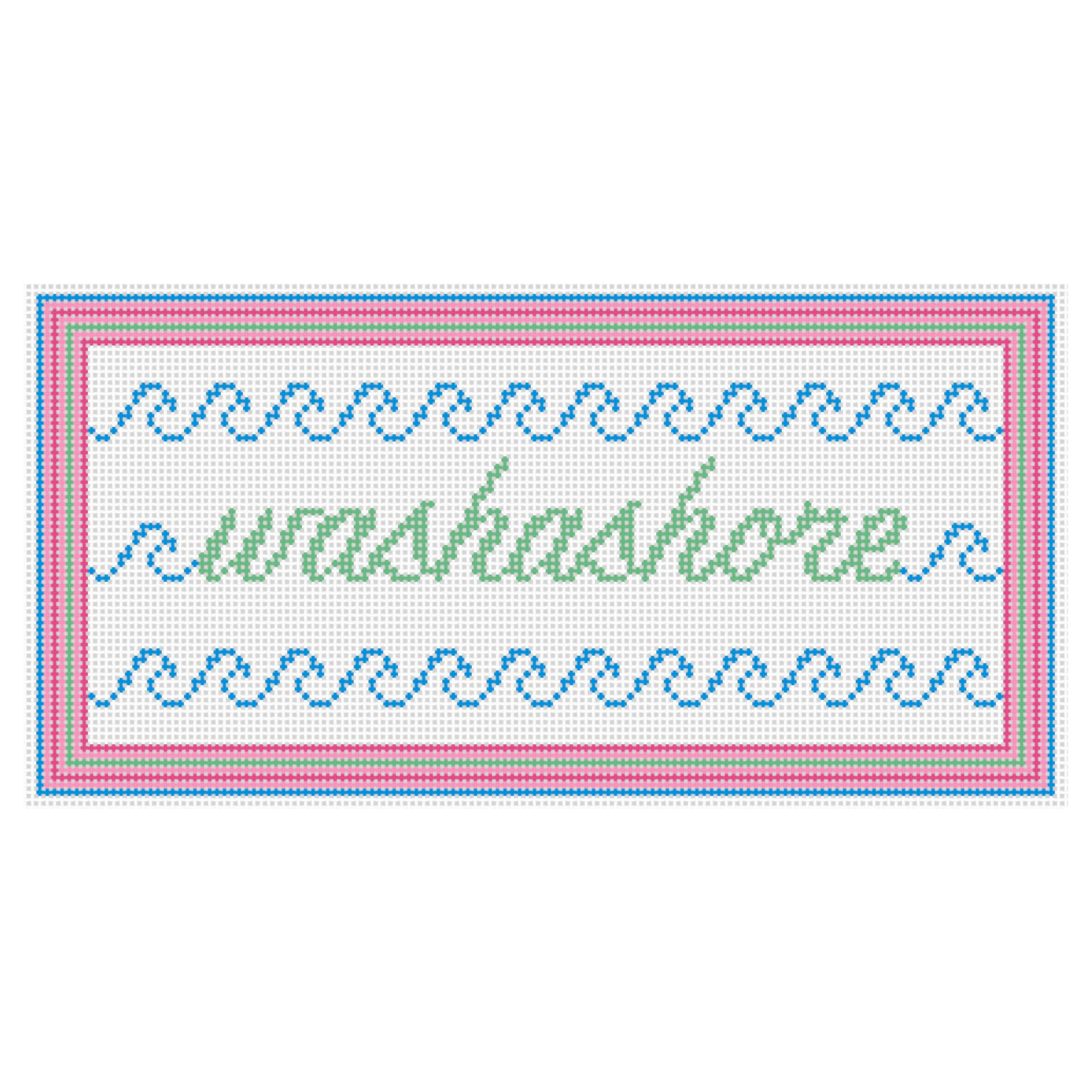image of waves with the text washashore
