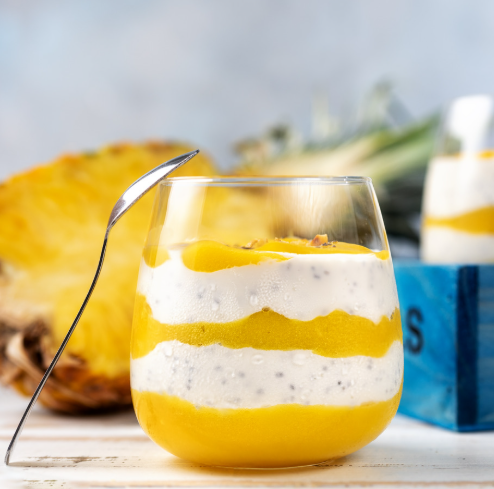 Piña Colada Chia Pudding