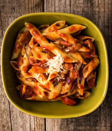 Creamy Chorizo Penne Pasta
