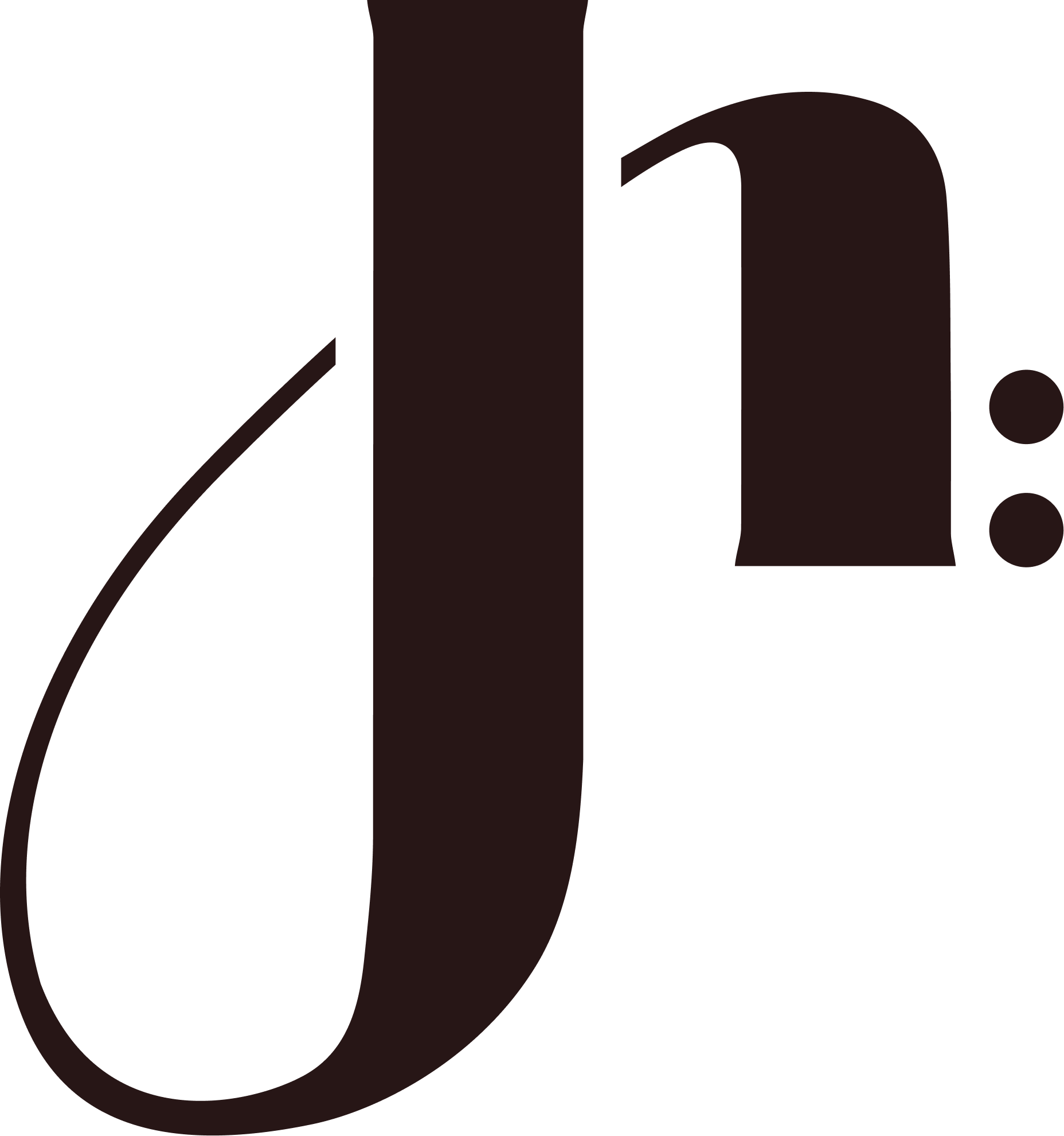 Close-up of a dark, stylized musical note on a black background.
