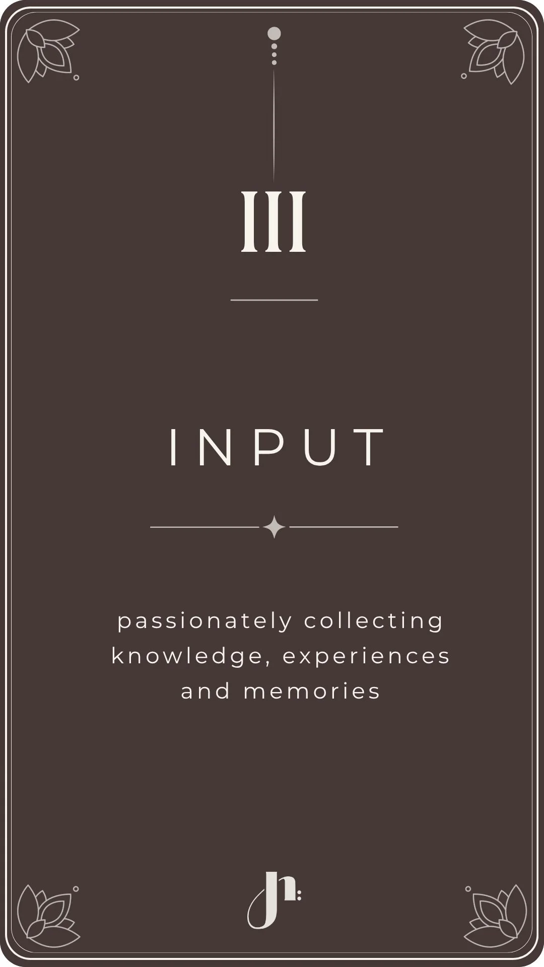 Clifton Strengths TOP 5 - Input