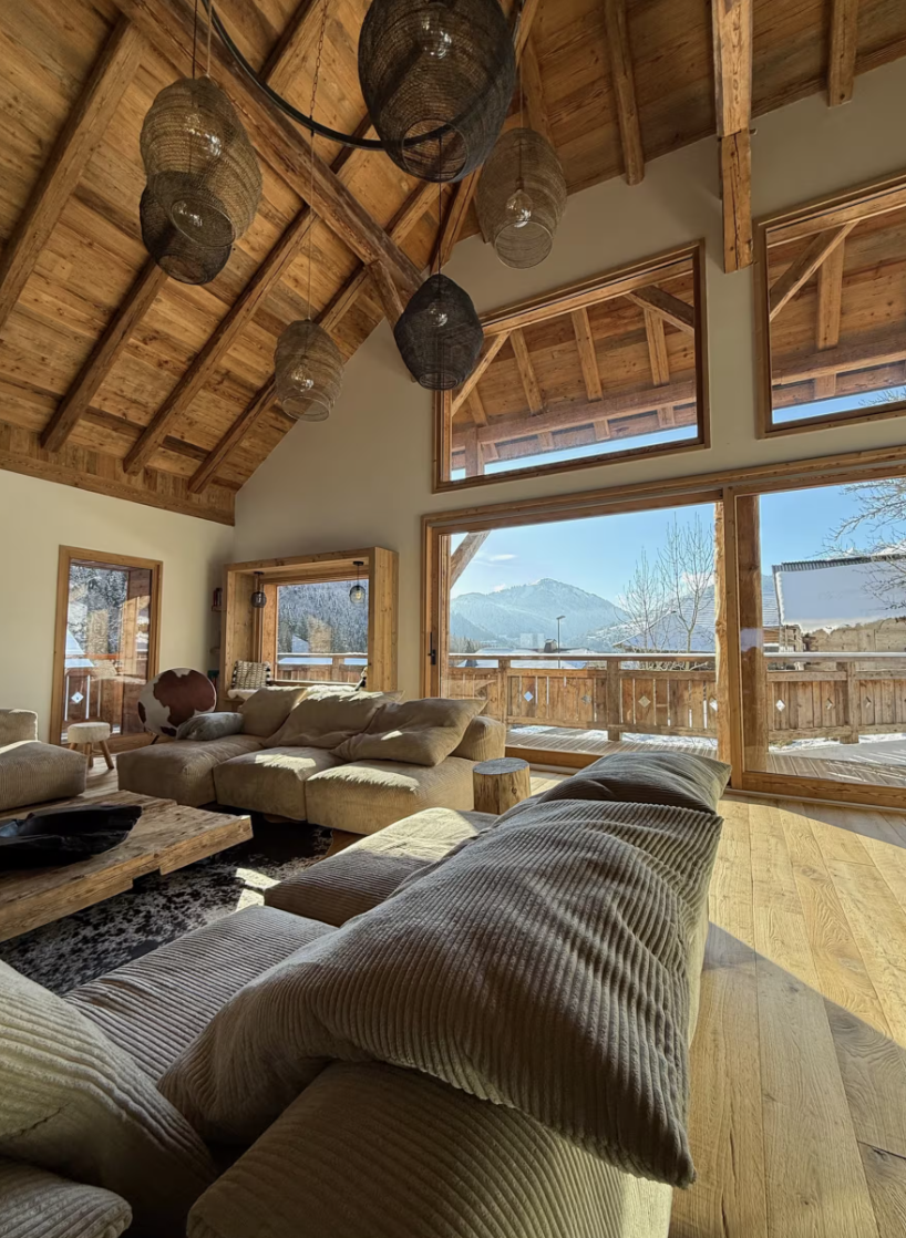 Capsule Retreats Boutique Chalet 1 - Living Room