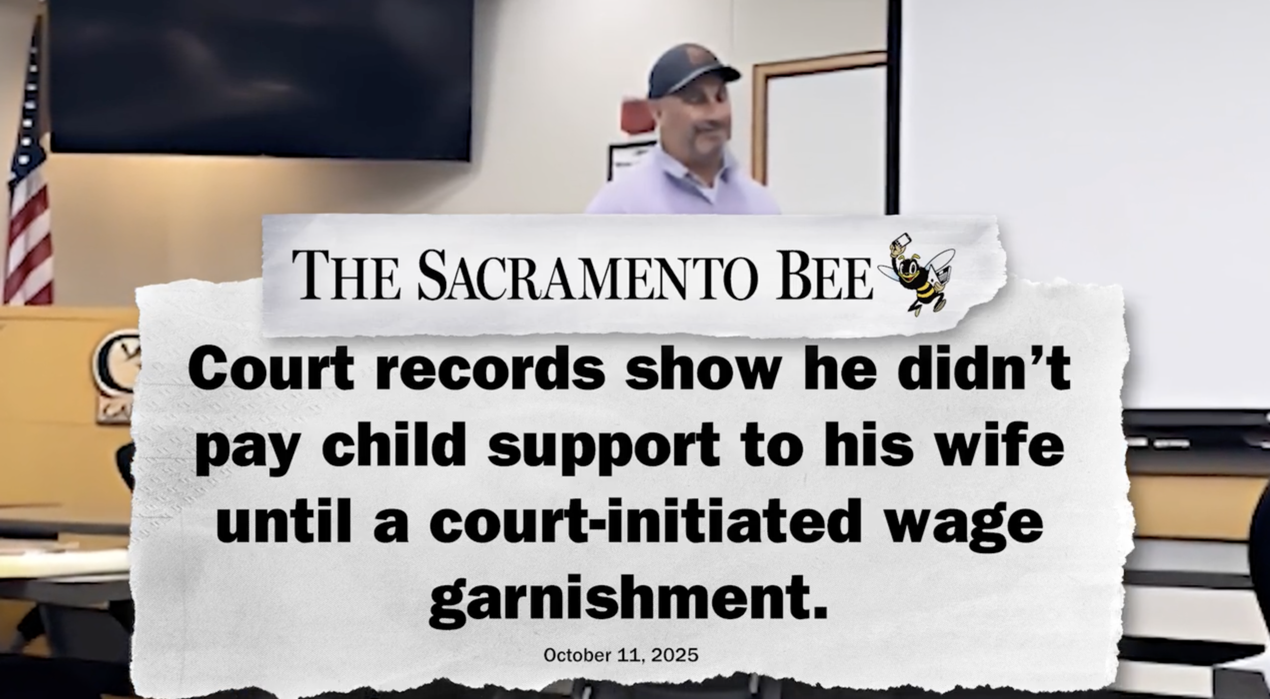 Heath Flora Caught on Camera - Lying About Not Paying Child Support. [Not Parody]