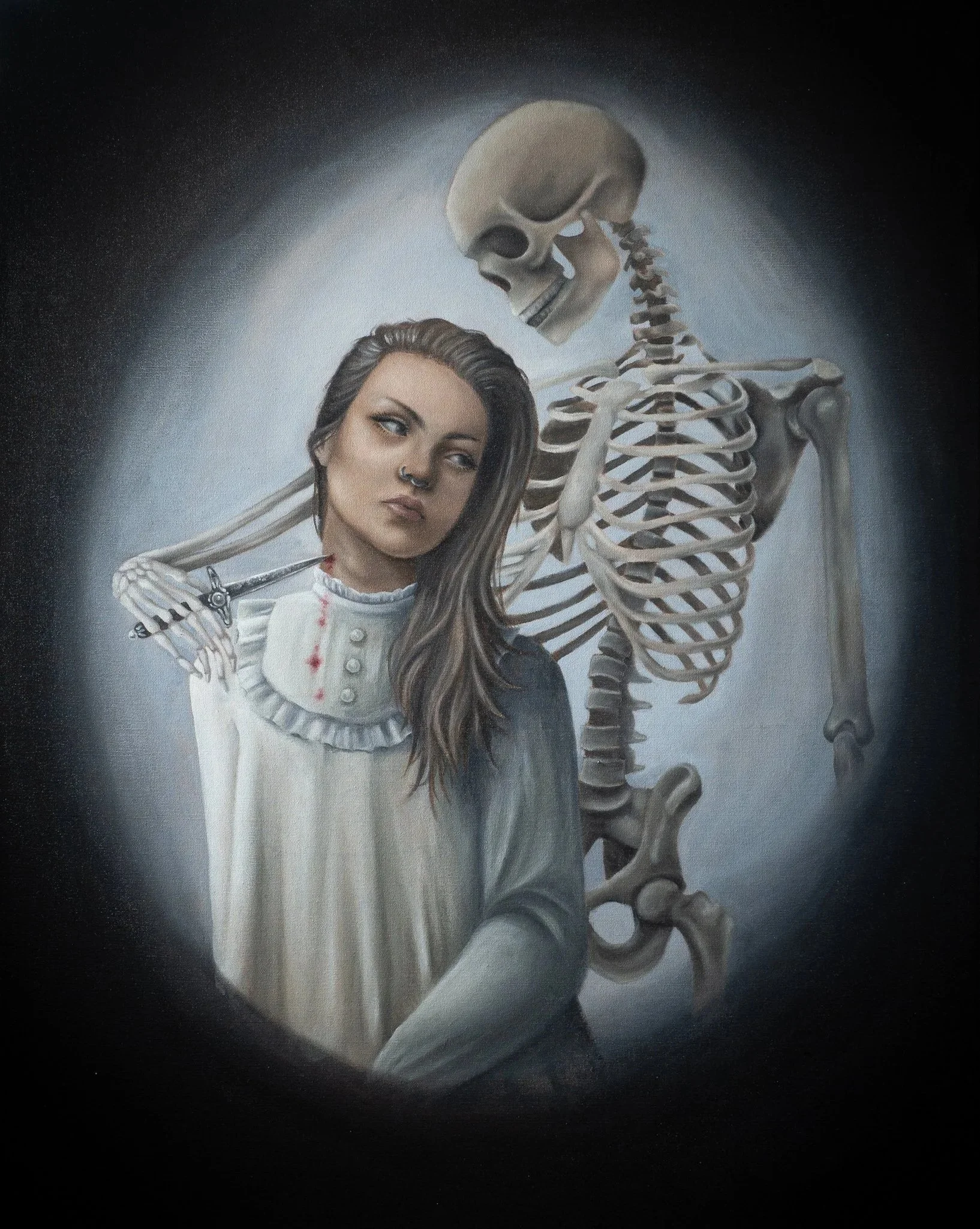 "oh ana!", 73 cm x 92 cm, oil on canvas