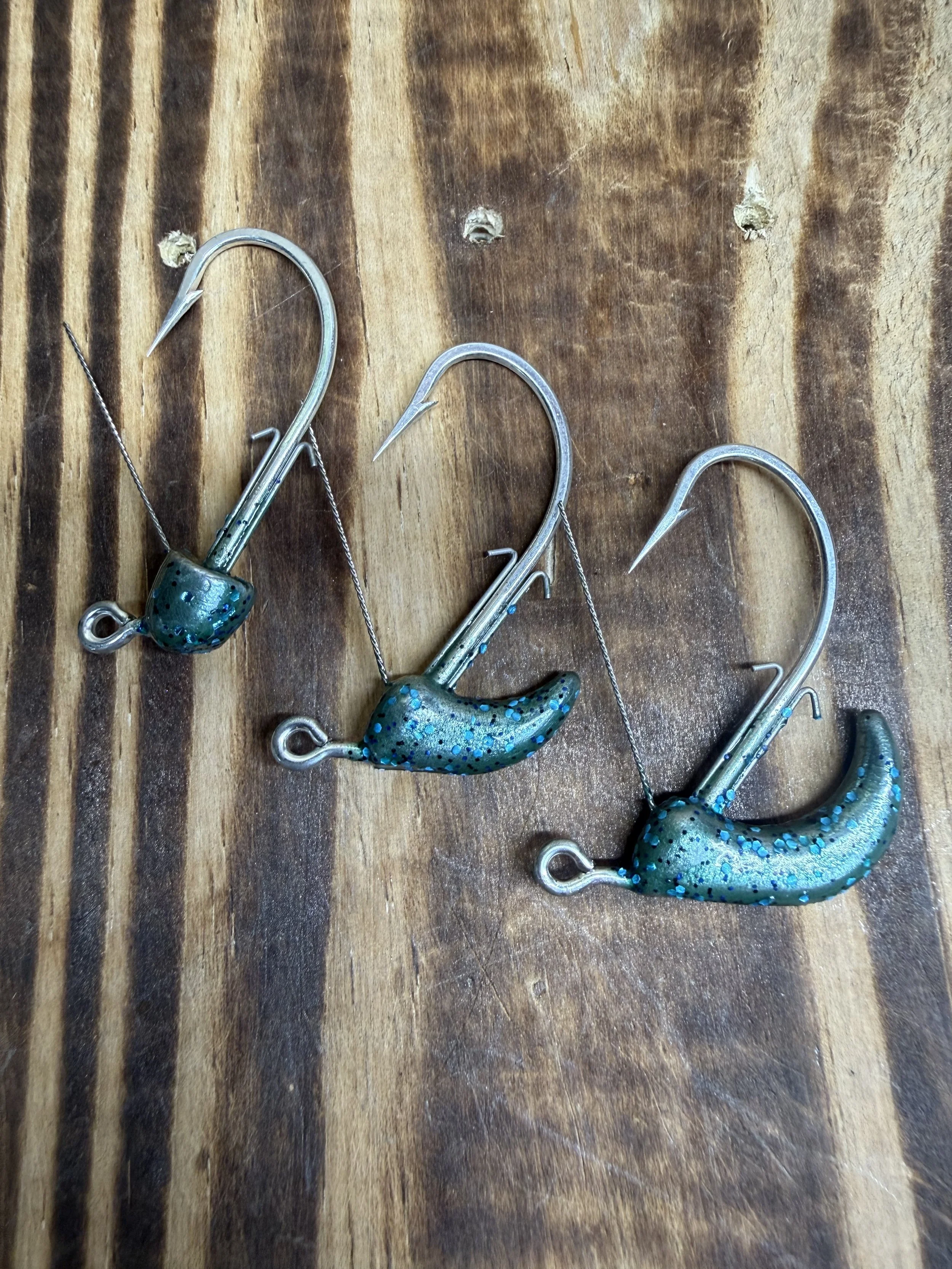 Shockwave jig head (Blue Bayou)
