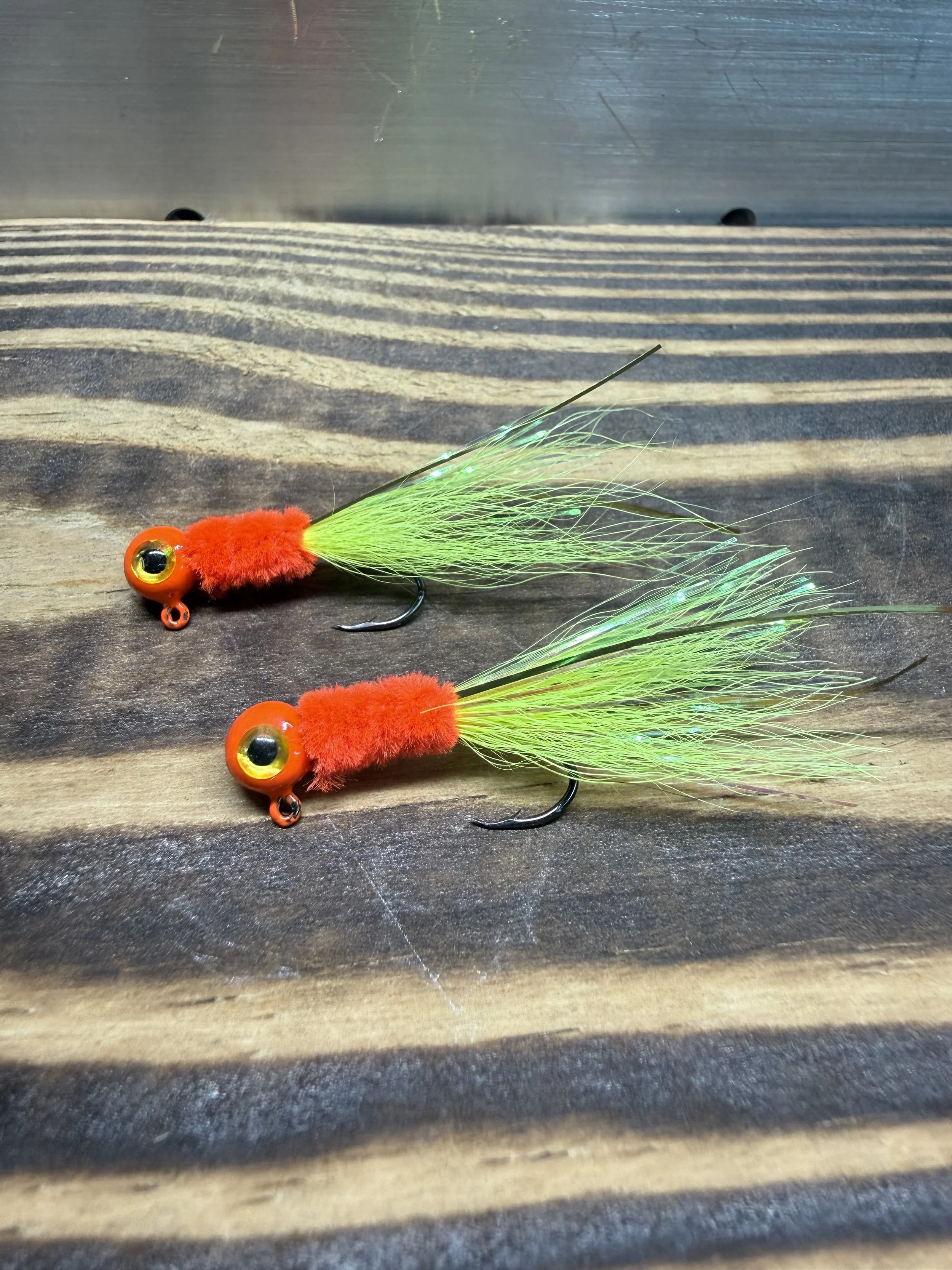 Bucktail crappie jig (Secret Sauce)