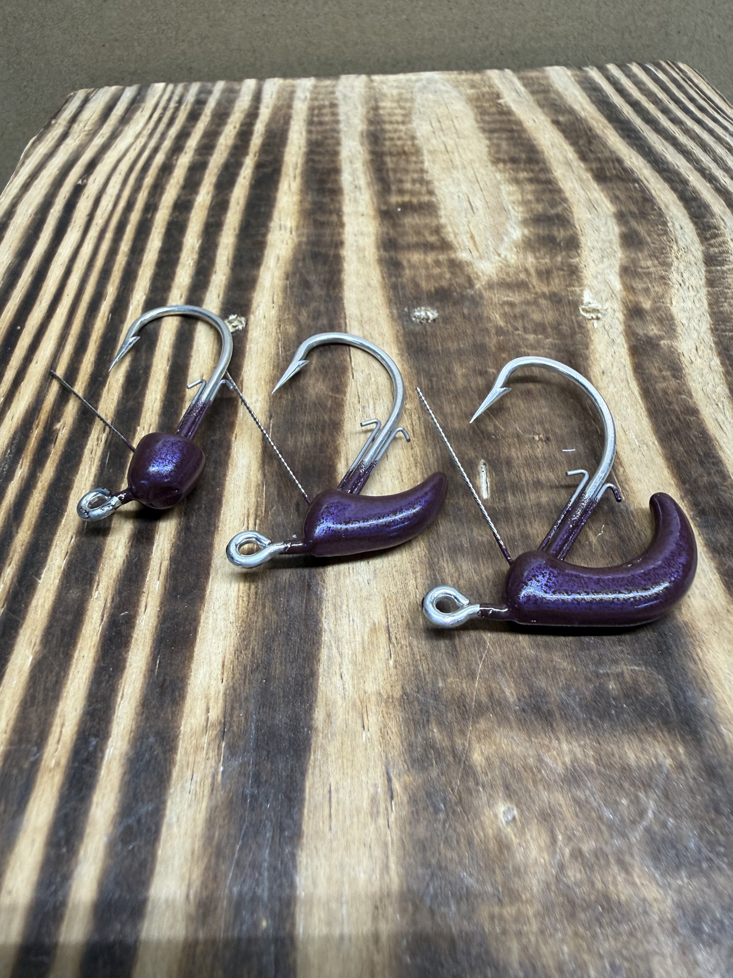 Shockwave jig head (Grape)