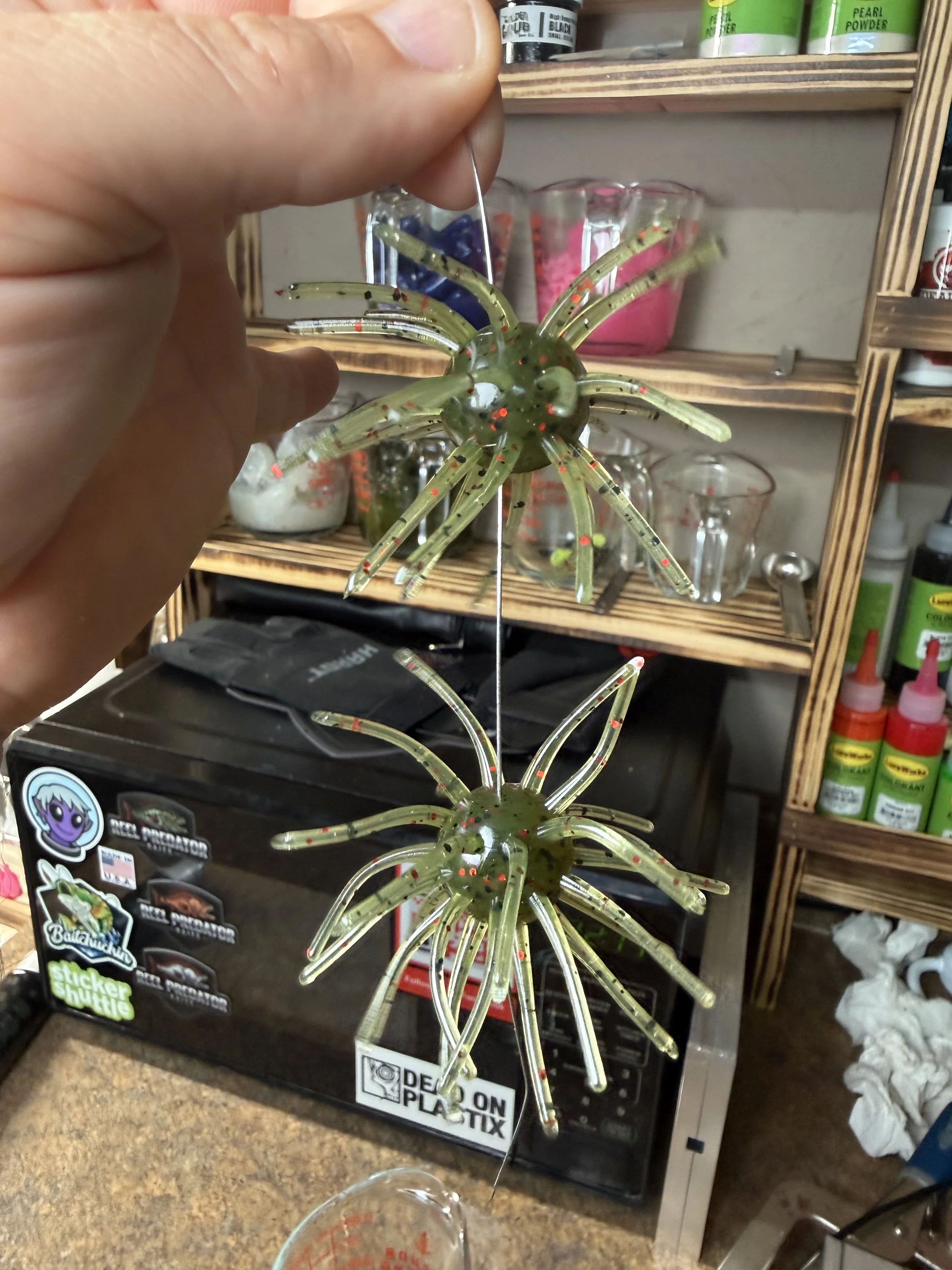 Fuzzy Balls (Watermelon Red)