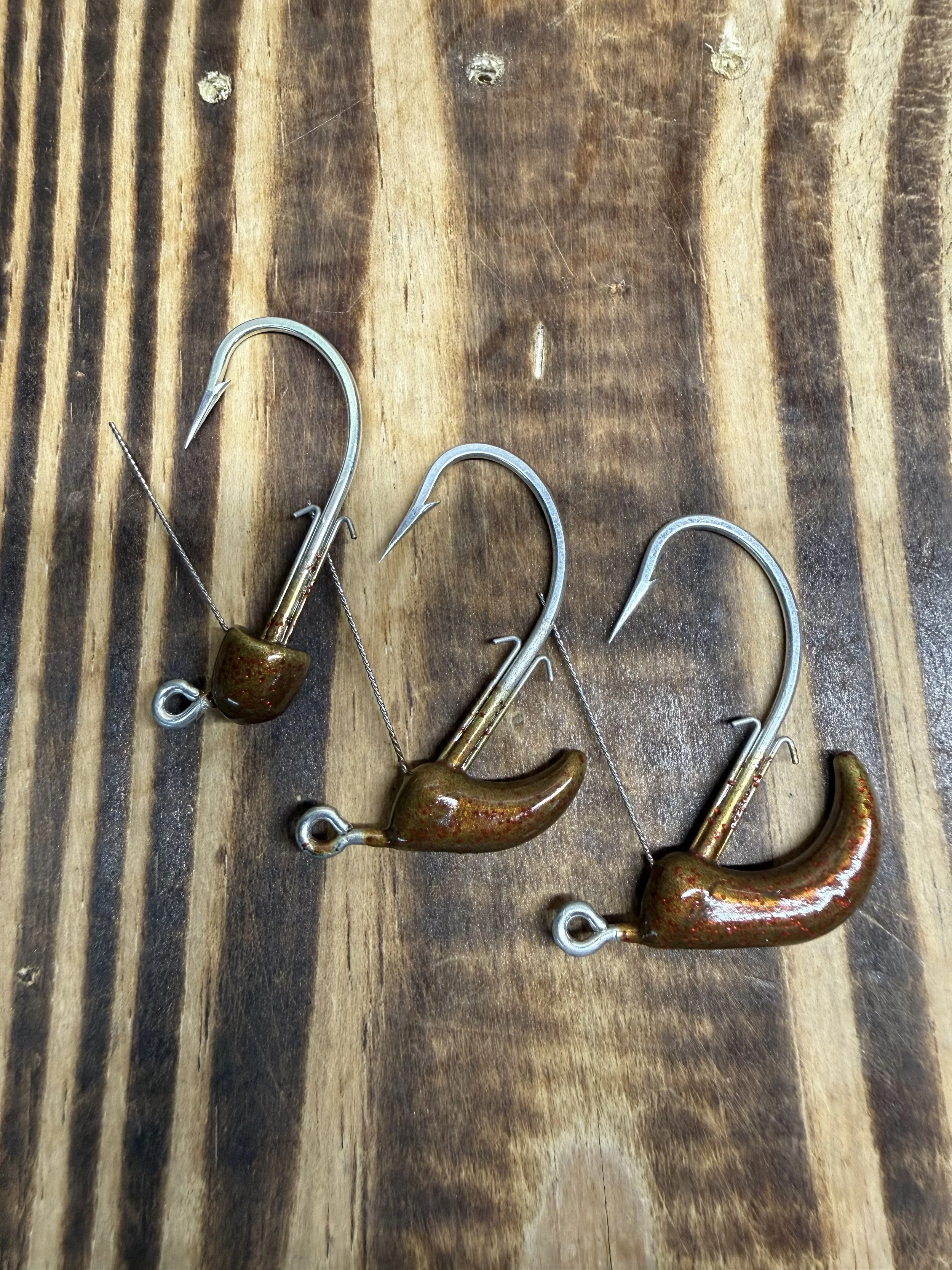 Shockwave jig head (Watermelon Red)