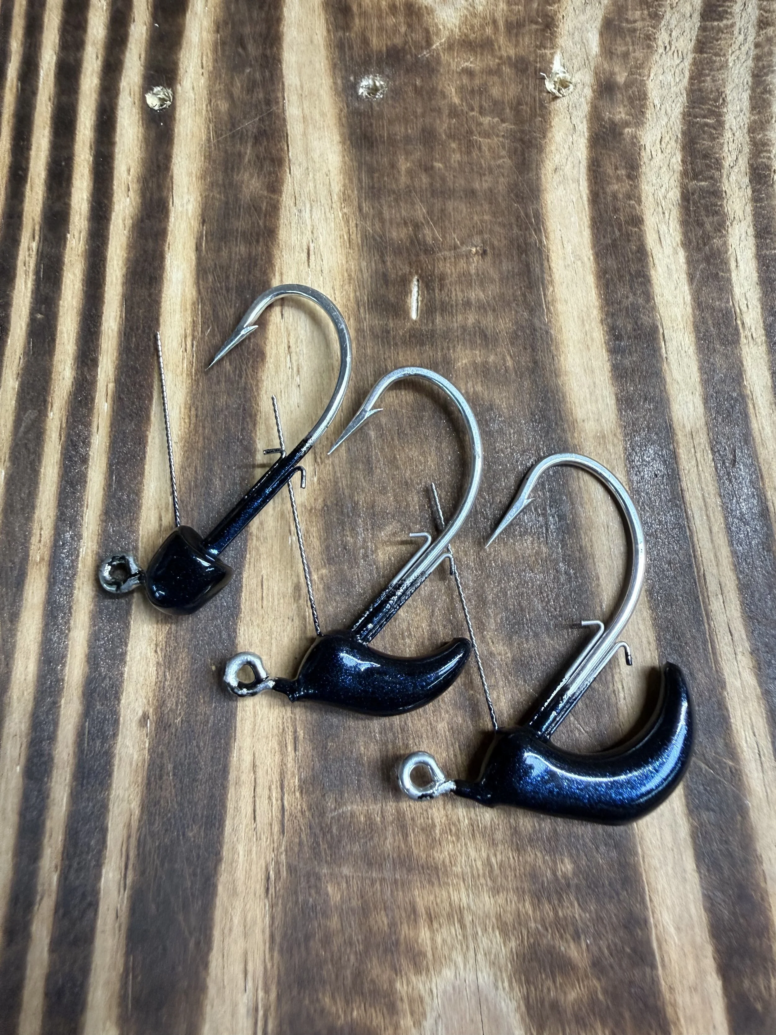 Shockwave jig head (Black Sapphire)