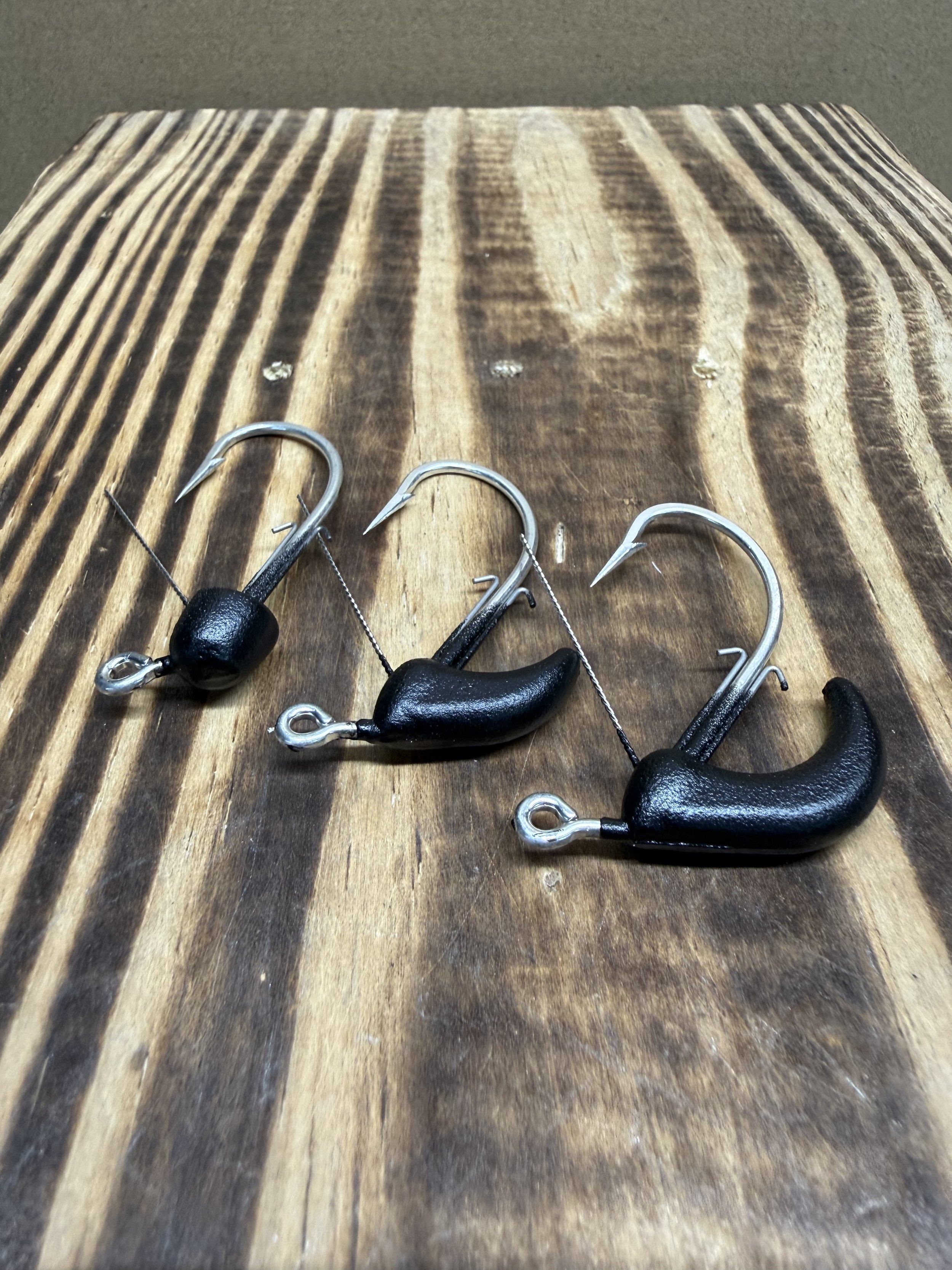 Shockwave jig head (Matte Black)