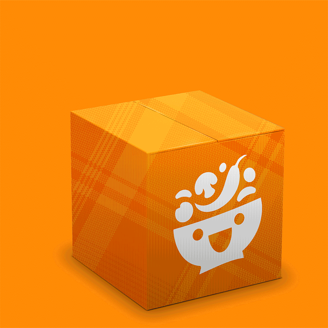 Homi Cooking Pal Delivery Box Mockup