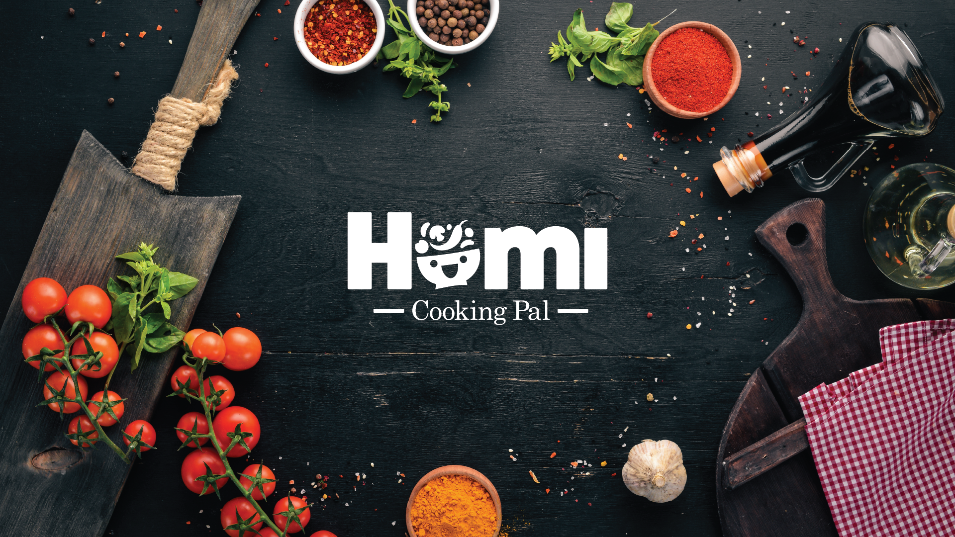 Homi Cooking Pal Brand Identity
